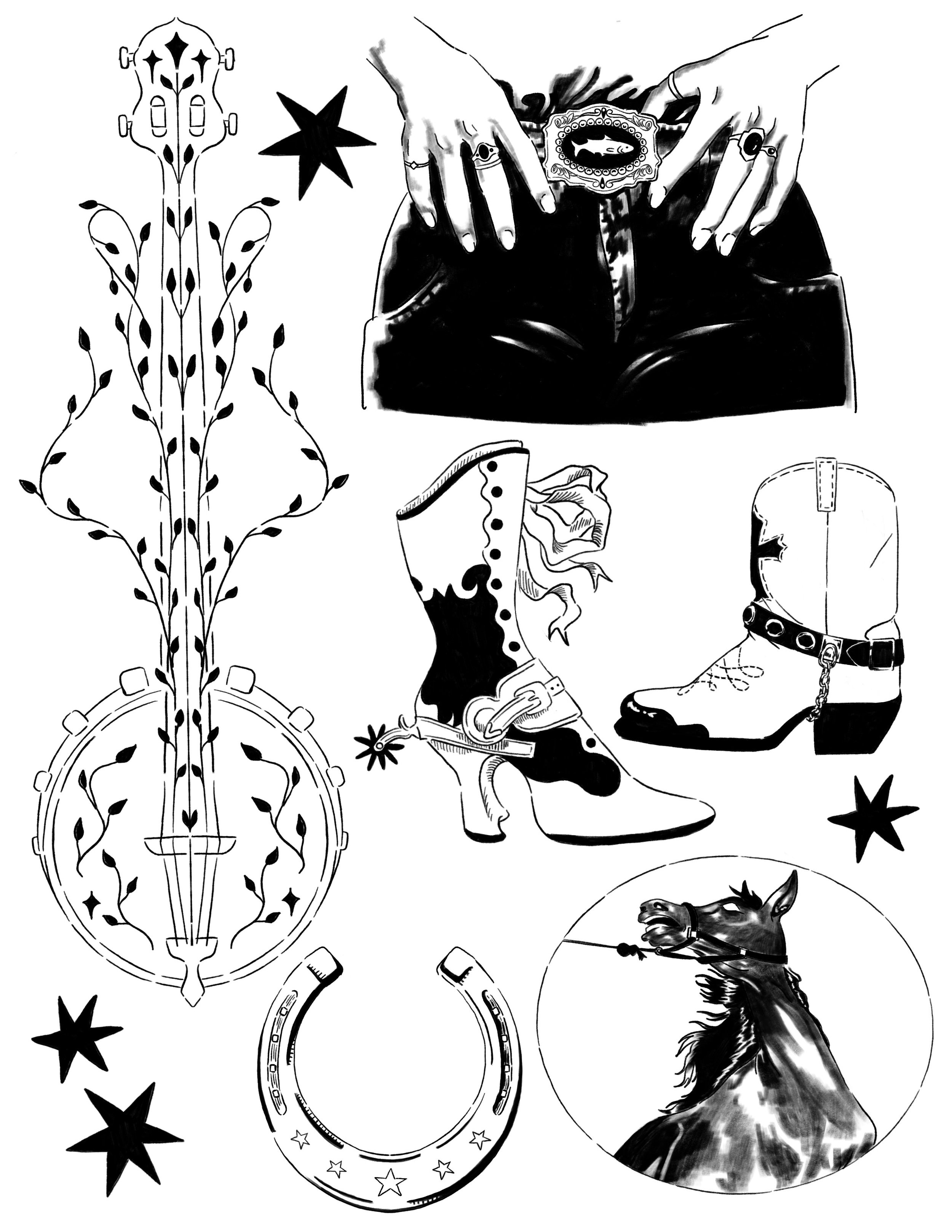 Available flash by Rae @gentlynsoftly at Birdhouse Portland, Oregon