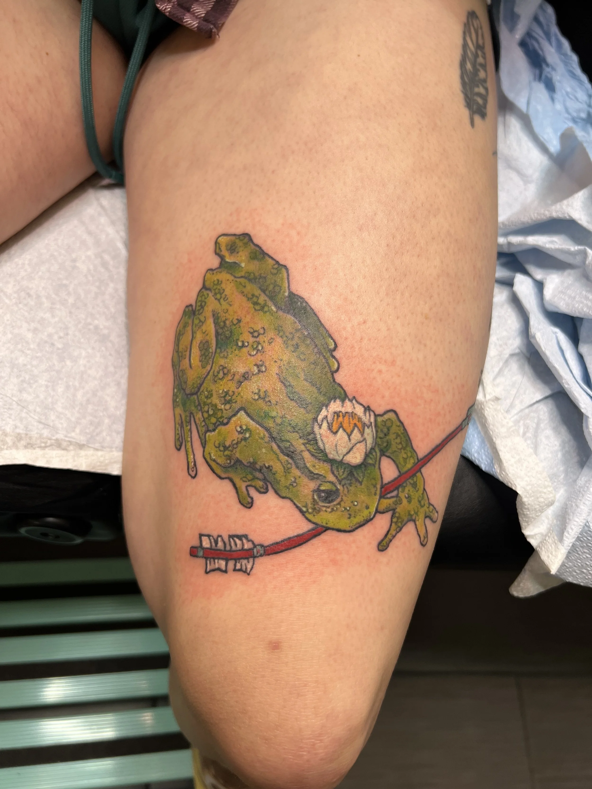 Tattoo by Rachel Wolfe @r.m.wolfe at Birdhouse Tattoo in Portland