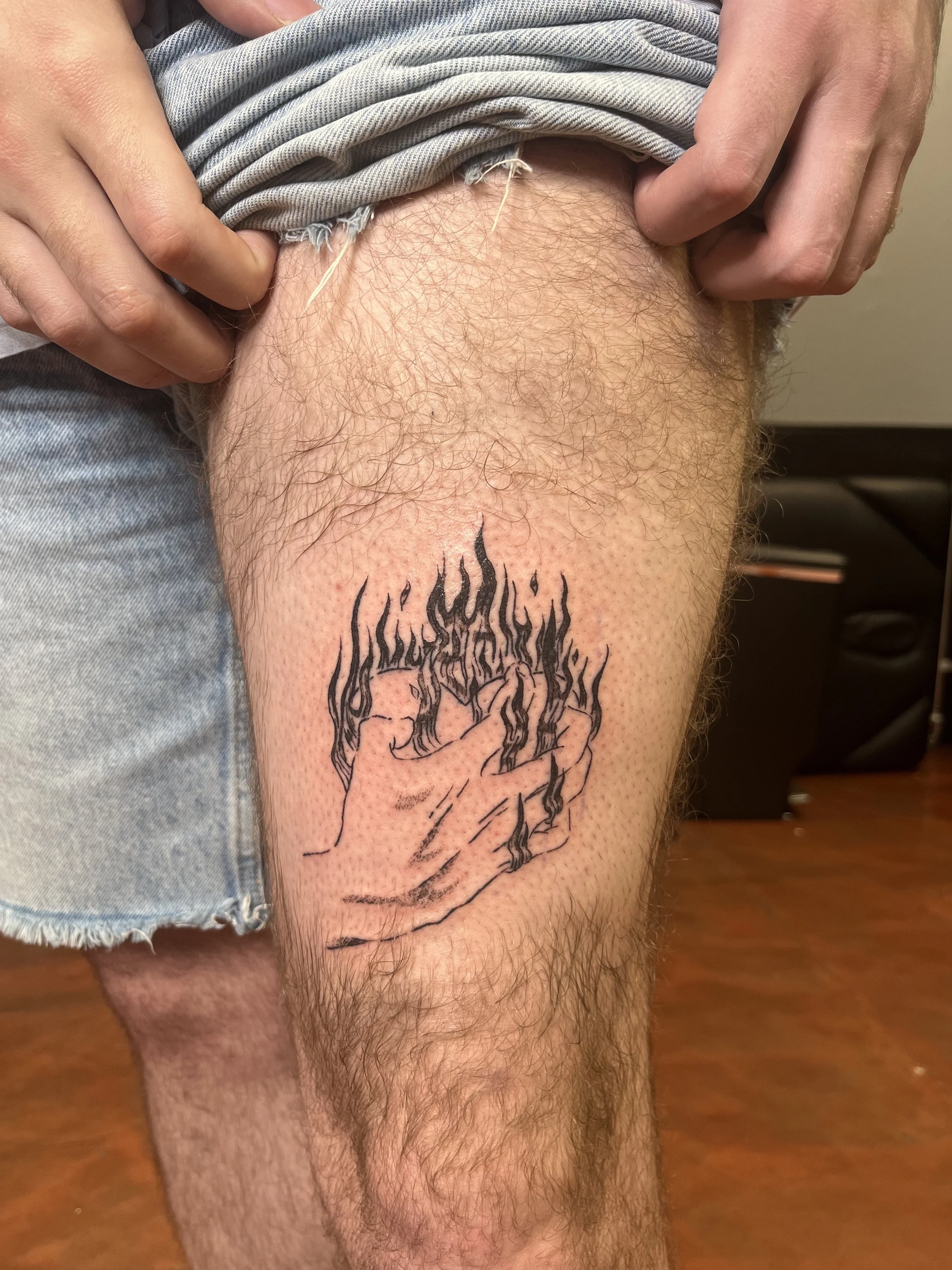 Tattoo by Rae @gentlynsoftly at Birdhouse Portland, Oregon