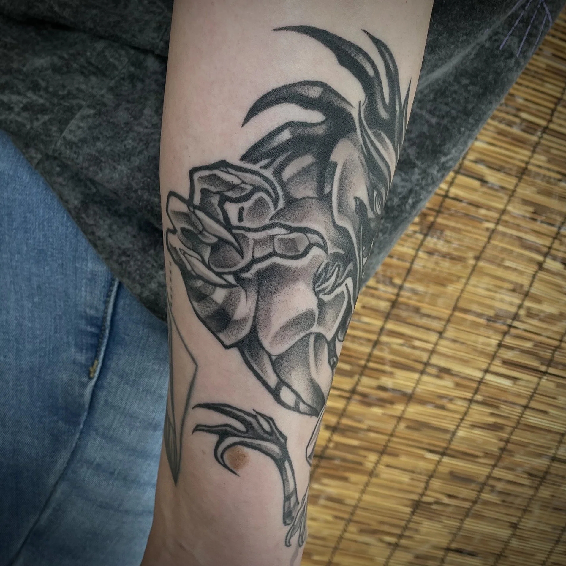 Tattoo by Brianna @darkwood.tattoos at Birdhouse Portland, Or