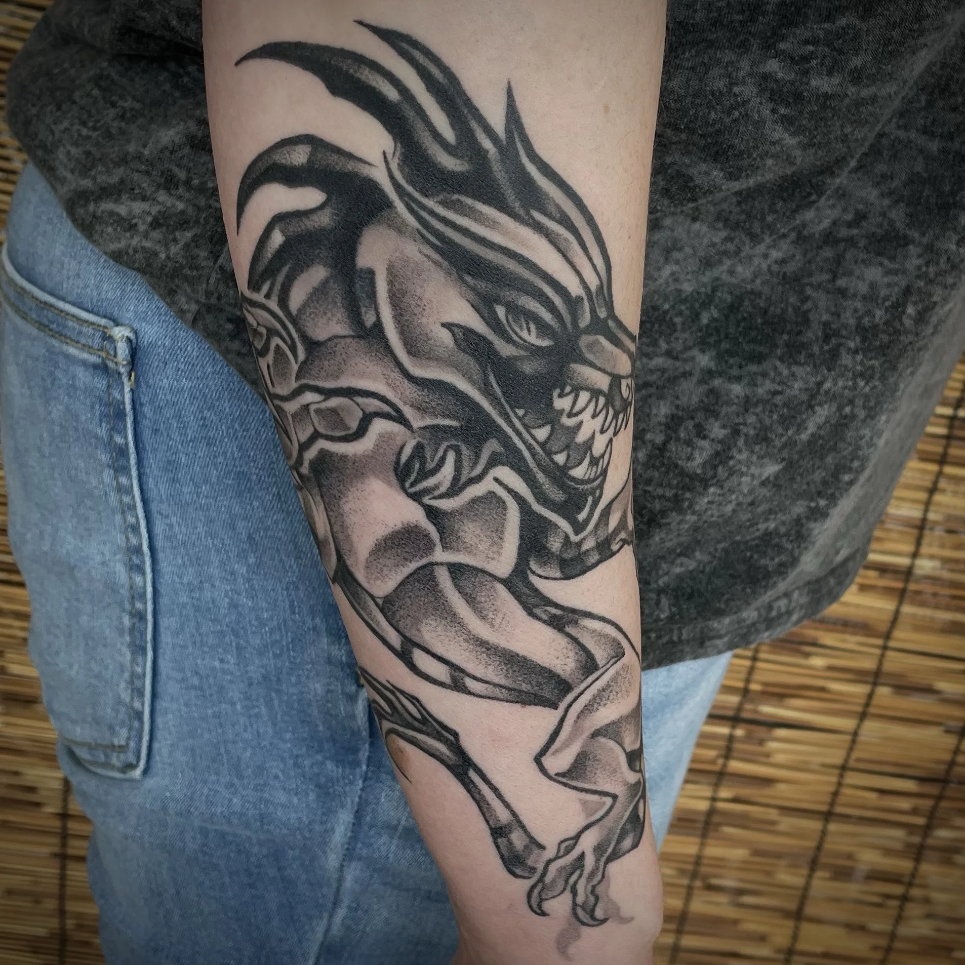 Tattoo by Brianna @darkwood.tattoos at Birdhouse Portland, Or