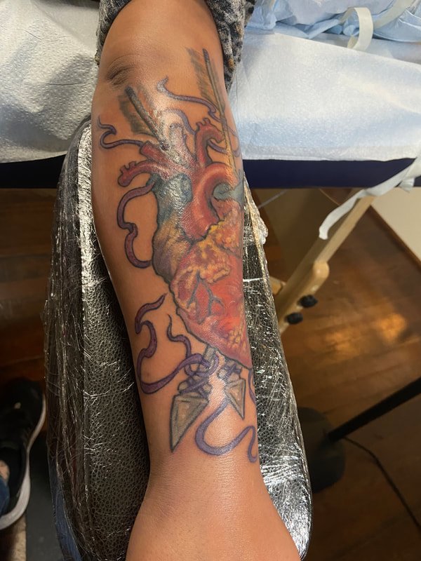 Tattoo by Danielle Joy Demuro at Birdhouse Tattoo in Portland Oregon