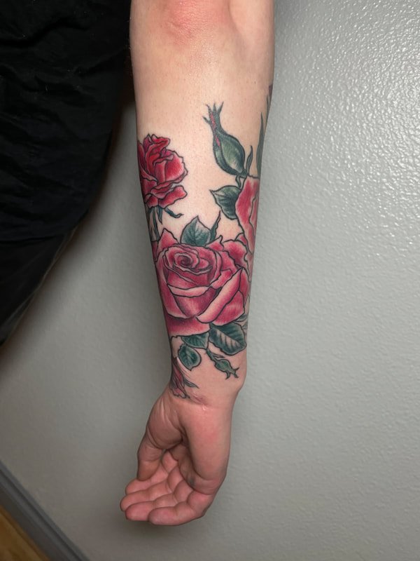 Tattoo by Danielle Joy Demuro at Birdhouse Tattoo in Portland Oregon