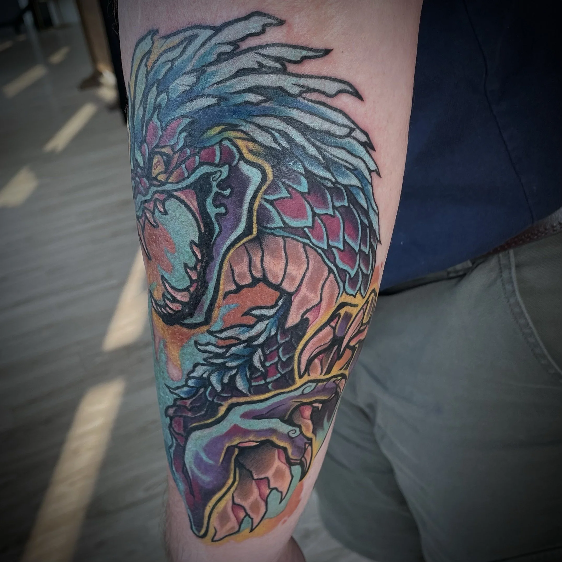 Tattoo by Brianna @darkwood.tattoos at Birdhouse Portland, Or