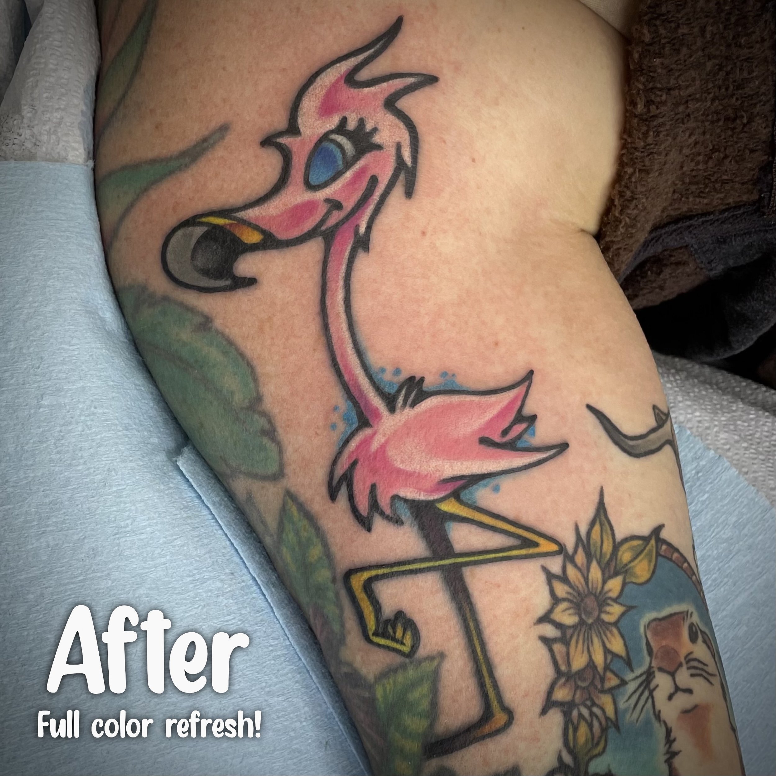 Tattoo by Brianna @darkwood.tattoos at Birdhouse Portland, Or