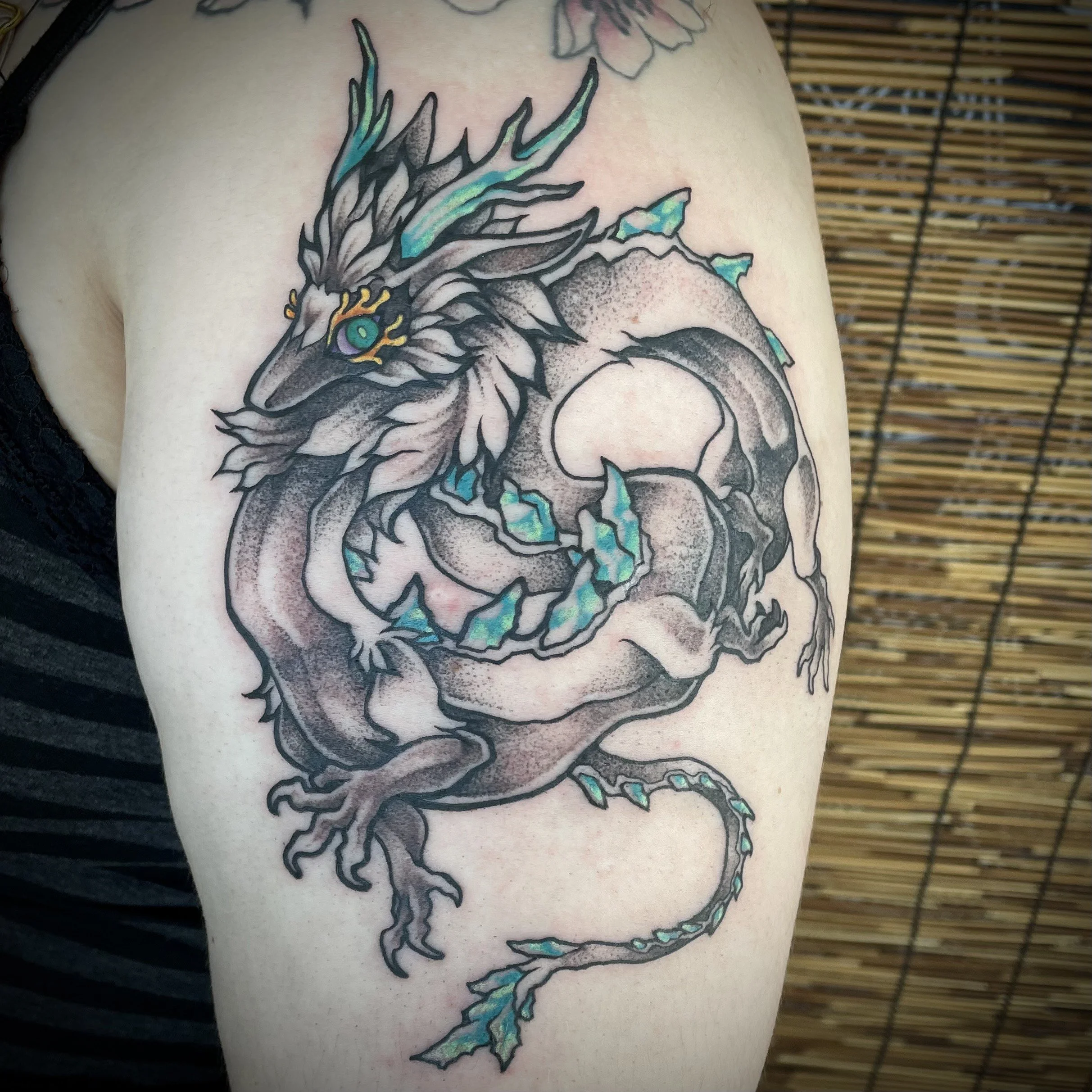 Tattoo by Brianna @darkwood.tattoos at Birdhouse Portland, Or