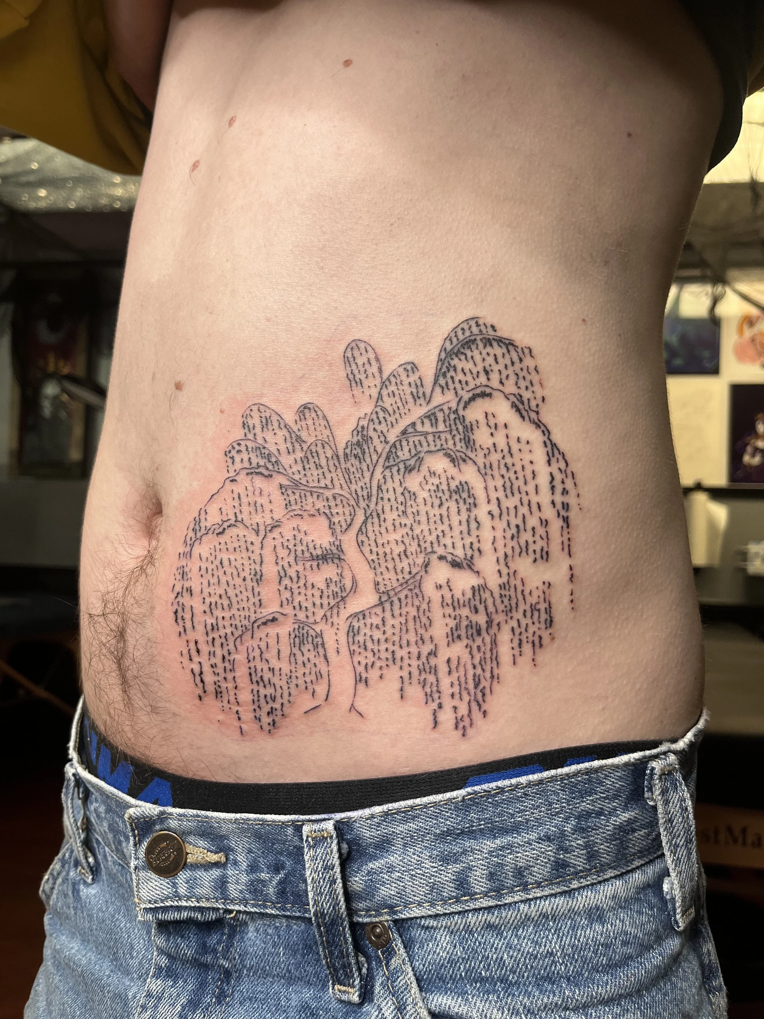 Tattoo by Rae @gentlynsoftly at Birdhouse Portland, Oregon