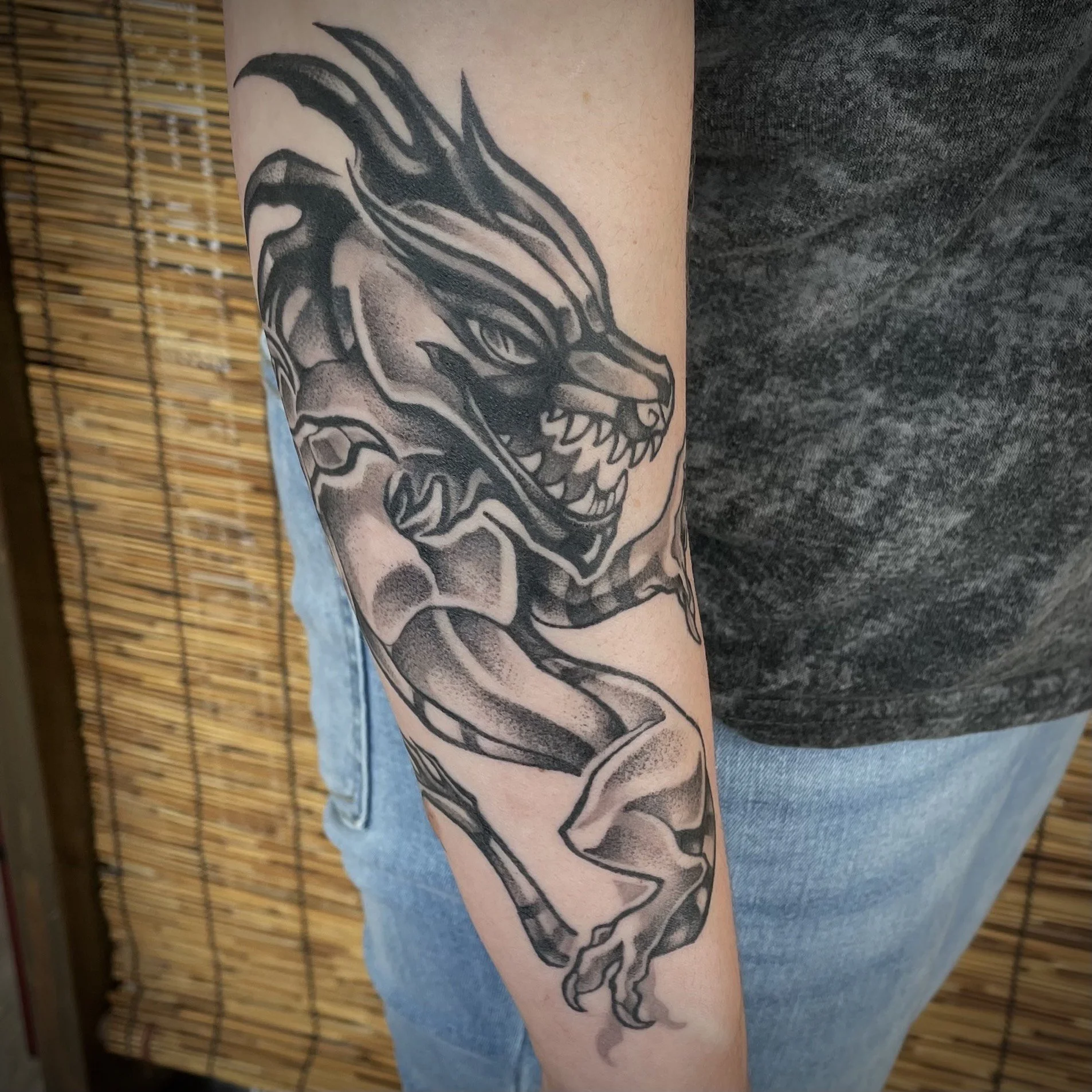 Tattoo by Brianna @darkwood.tattoos at Birdhouse Portland, Or