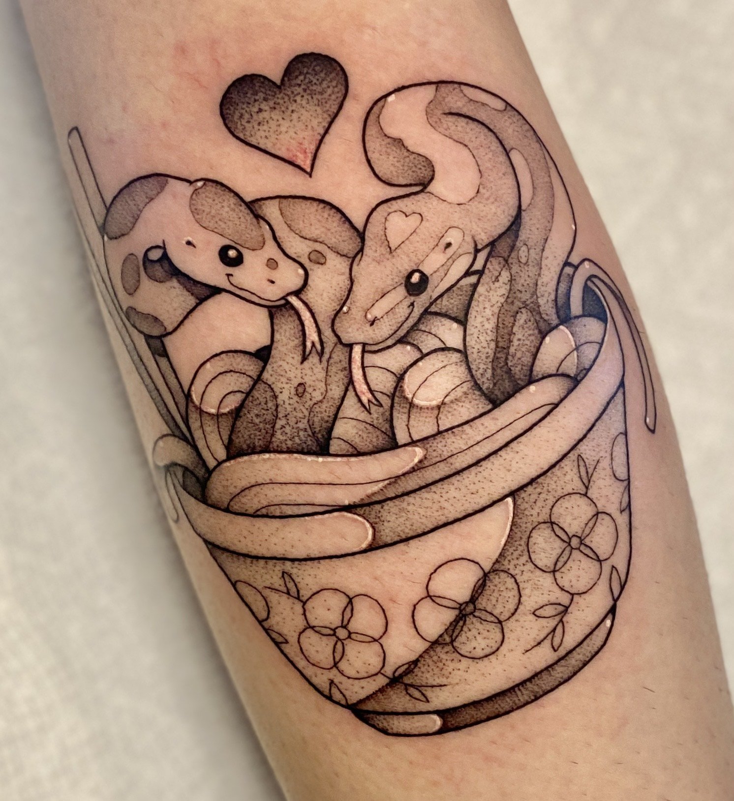 Tattoo by Conner @deerbatstats at Birdhouse Tattoo in Portland, Ore