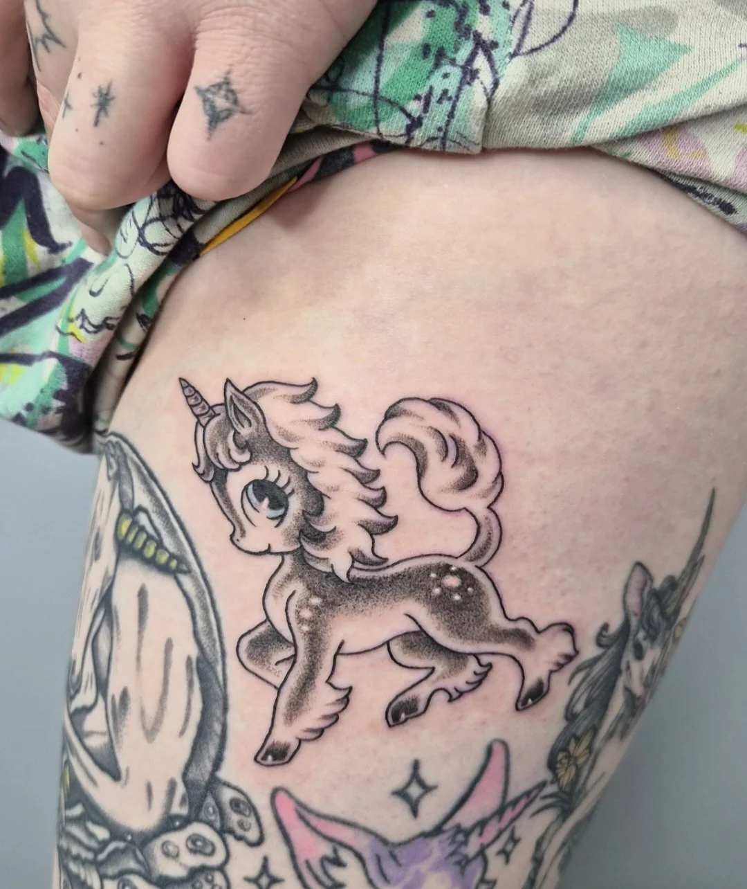 Tattoo by Rachel Wolfe @r.m.wolfe at Birdhouse Tattoo in Portland