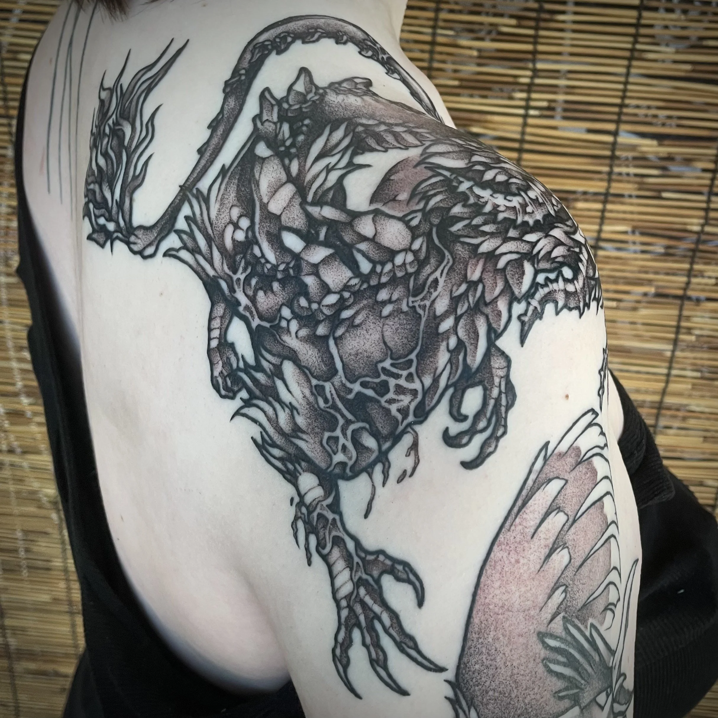 Tattoo by Brianna @darkwood.tattoos at Birdhouse Portland, Or