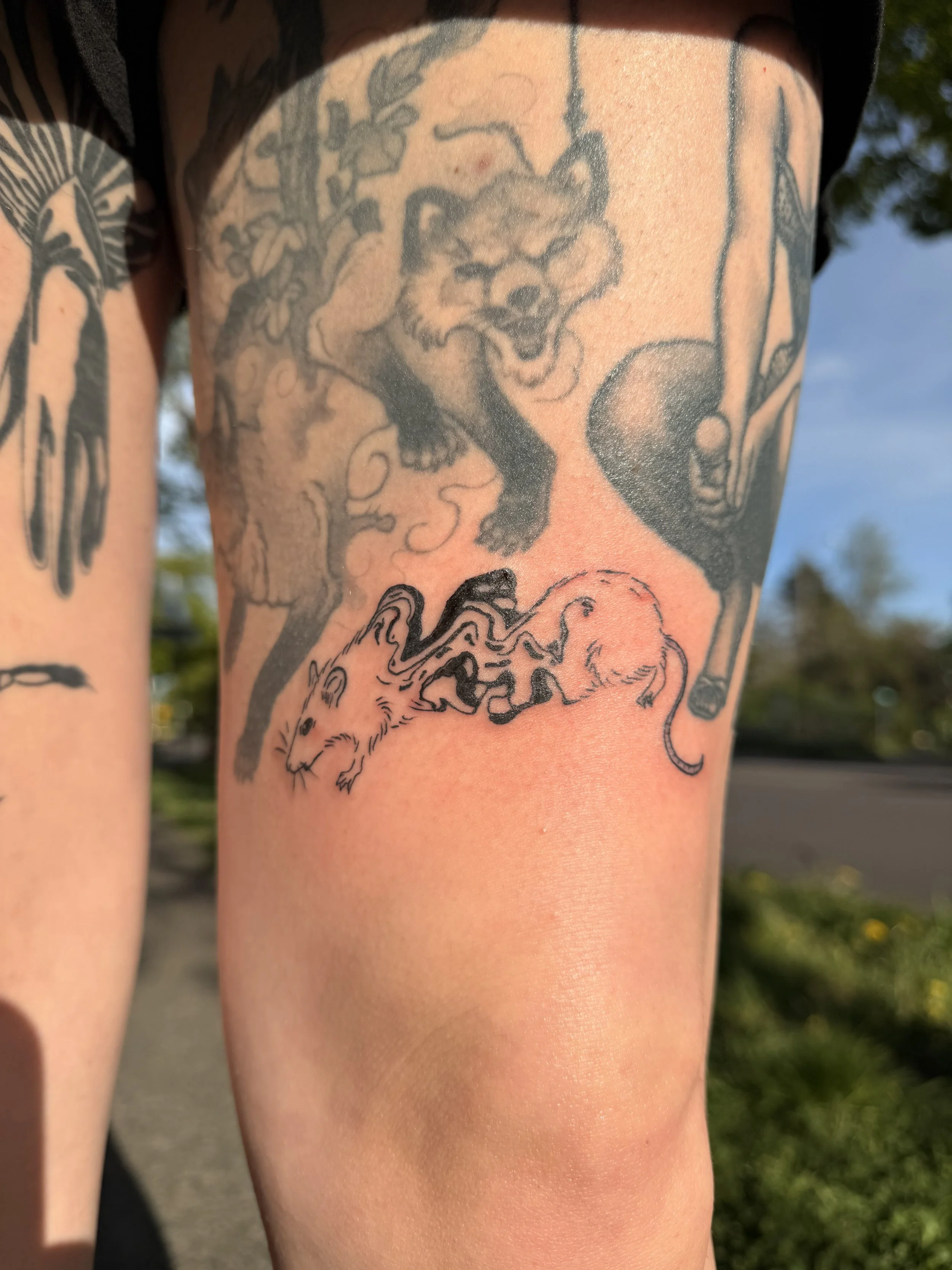 Tattoo by Liz @fatbabyalien