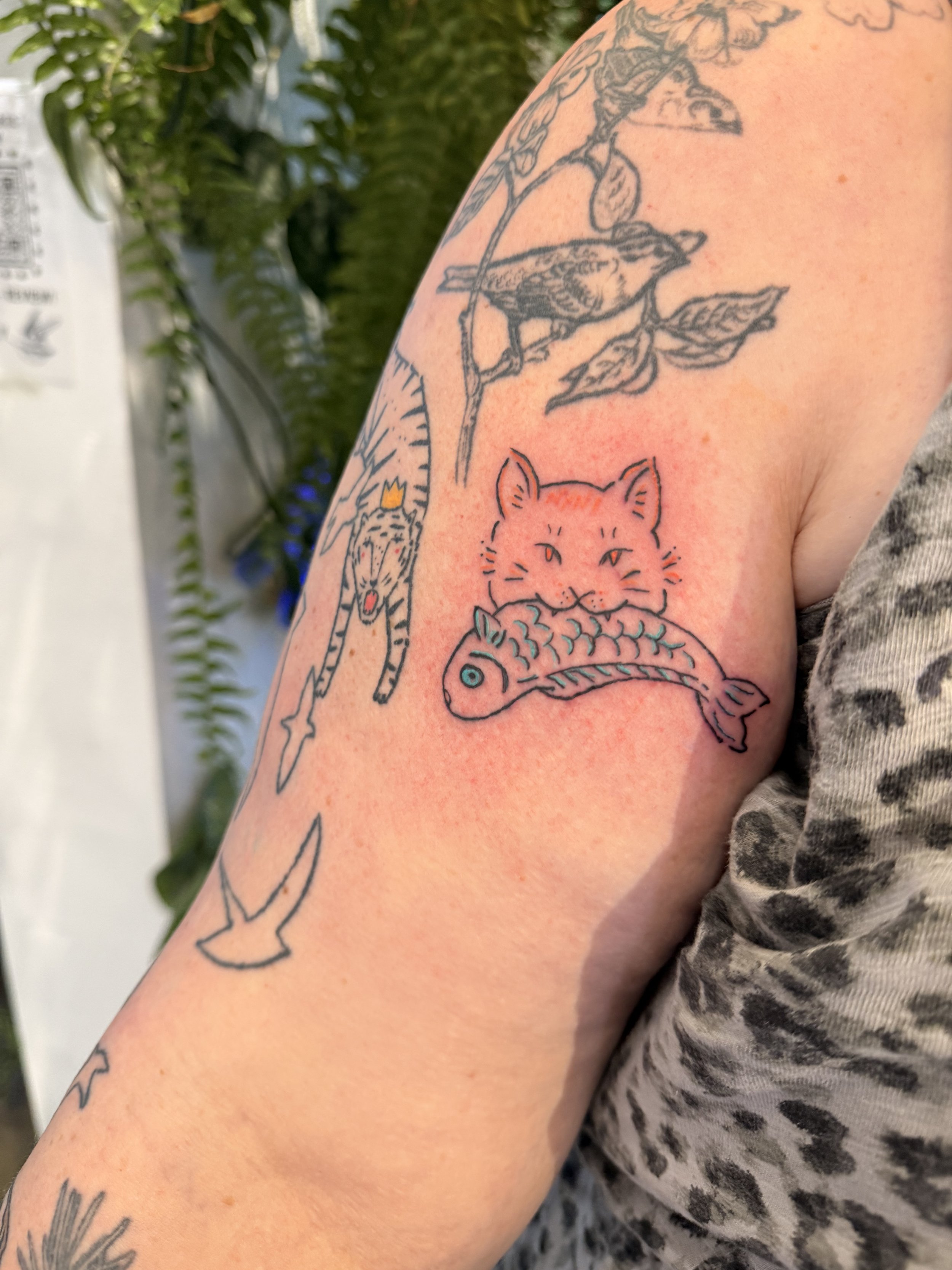 Tattoo by Liz @fatbabyalien