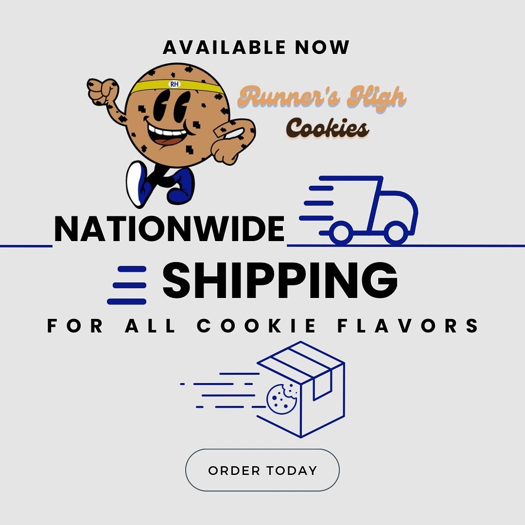 After years of request, nationwide shipping is available for all our cookie flavors 📦

Available in our 10K Flavor Pack, enjoy six cookies for the flavor of your choice anywhere across the U.S.A. 🇺🇸

Our mailer boxes will ensure your cookies are p