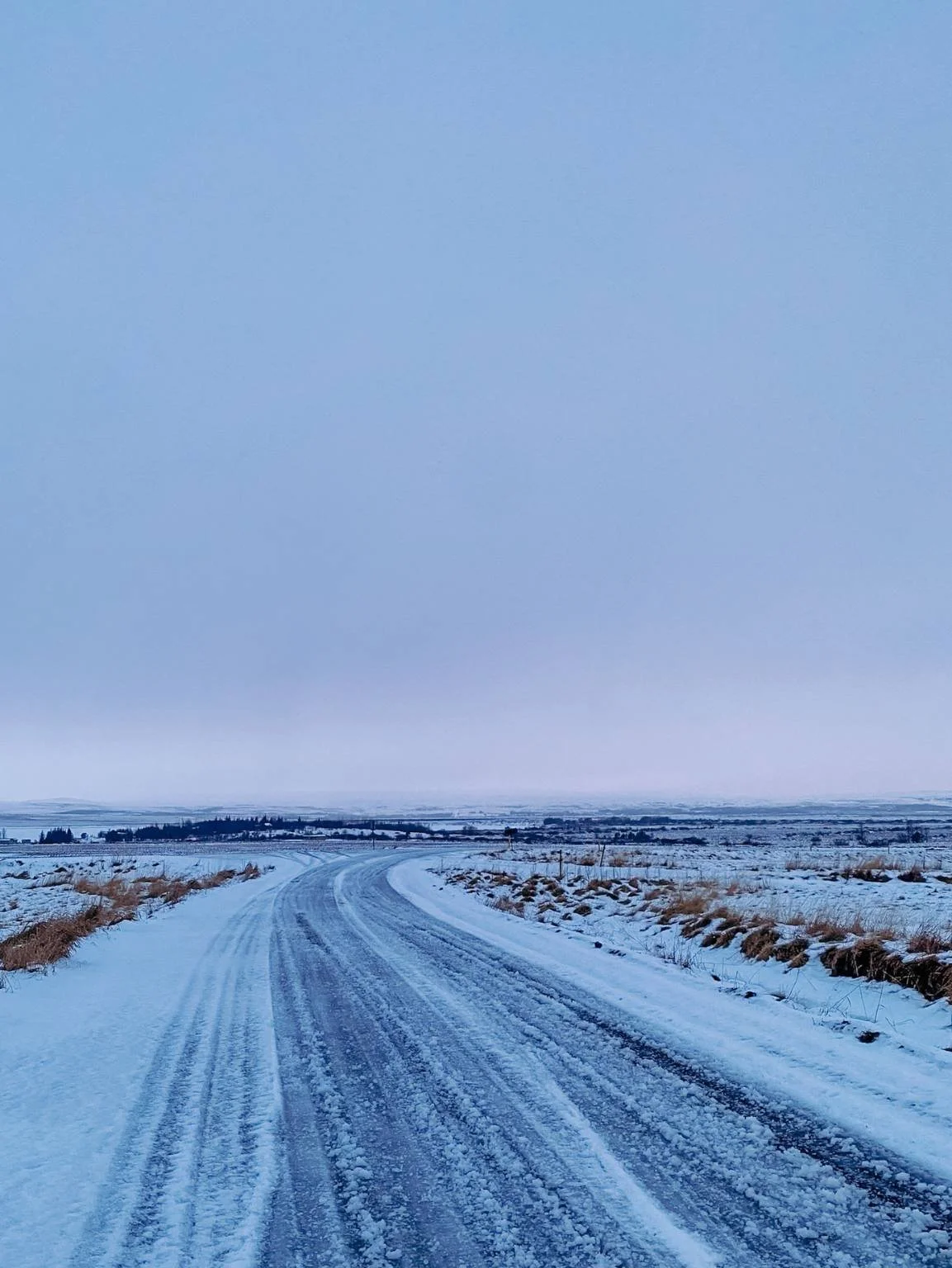 island mit kleinkind weg