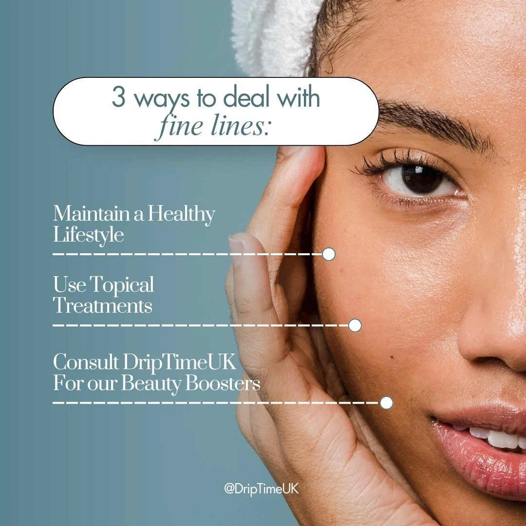 ✨ Say Goodbye to Fine Lines! Here&rsquo;s How You Can Keep Your Skin Smooth &amp; Youthful! ✨

Fine lines are natural, but there&rsquo;s so much you can do to keep them at bay. Here are 3 ways to tackle them like a pro:

💧 1. Maintain a Healthy Life