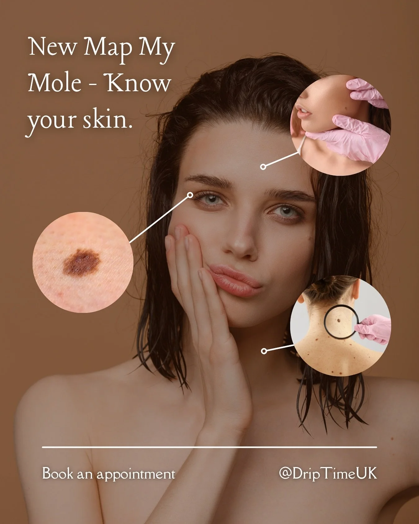 ✨ Introducing MAP MY MOLE ✨
Your skin tells a story &mdash; we help you read it with precision.

Our new advanced mole mapping service empowers you to stay radiant, confident, and in control. Early detection meets elegant care, so you can glow with p