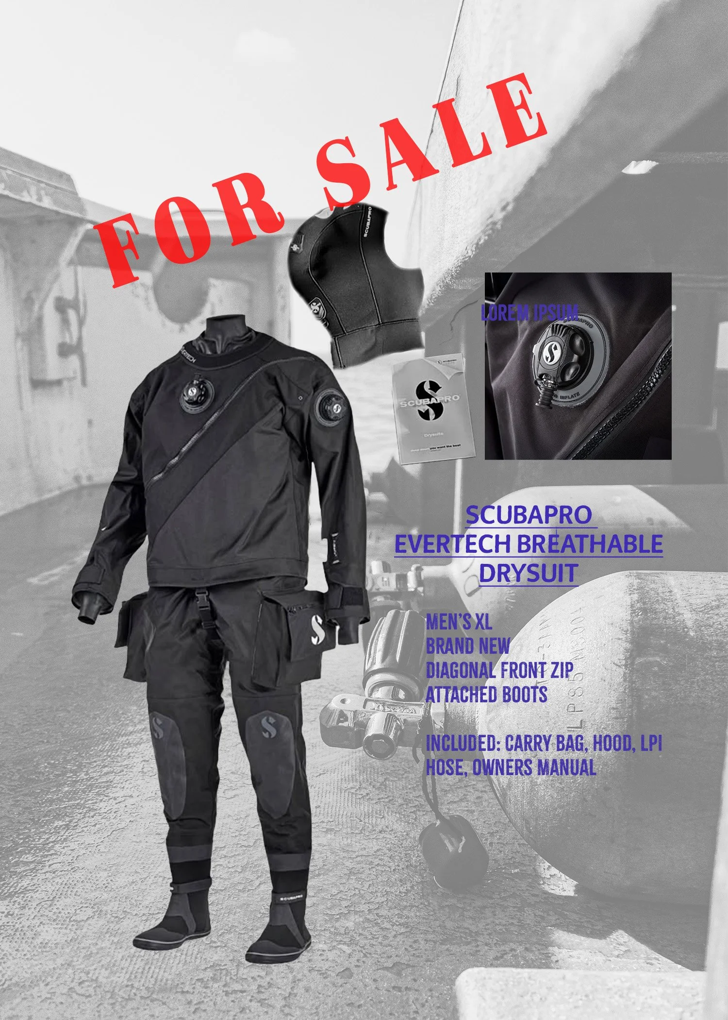SCUBAPRO Evertech Breathable Drysuit