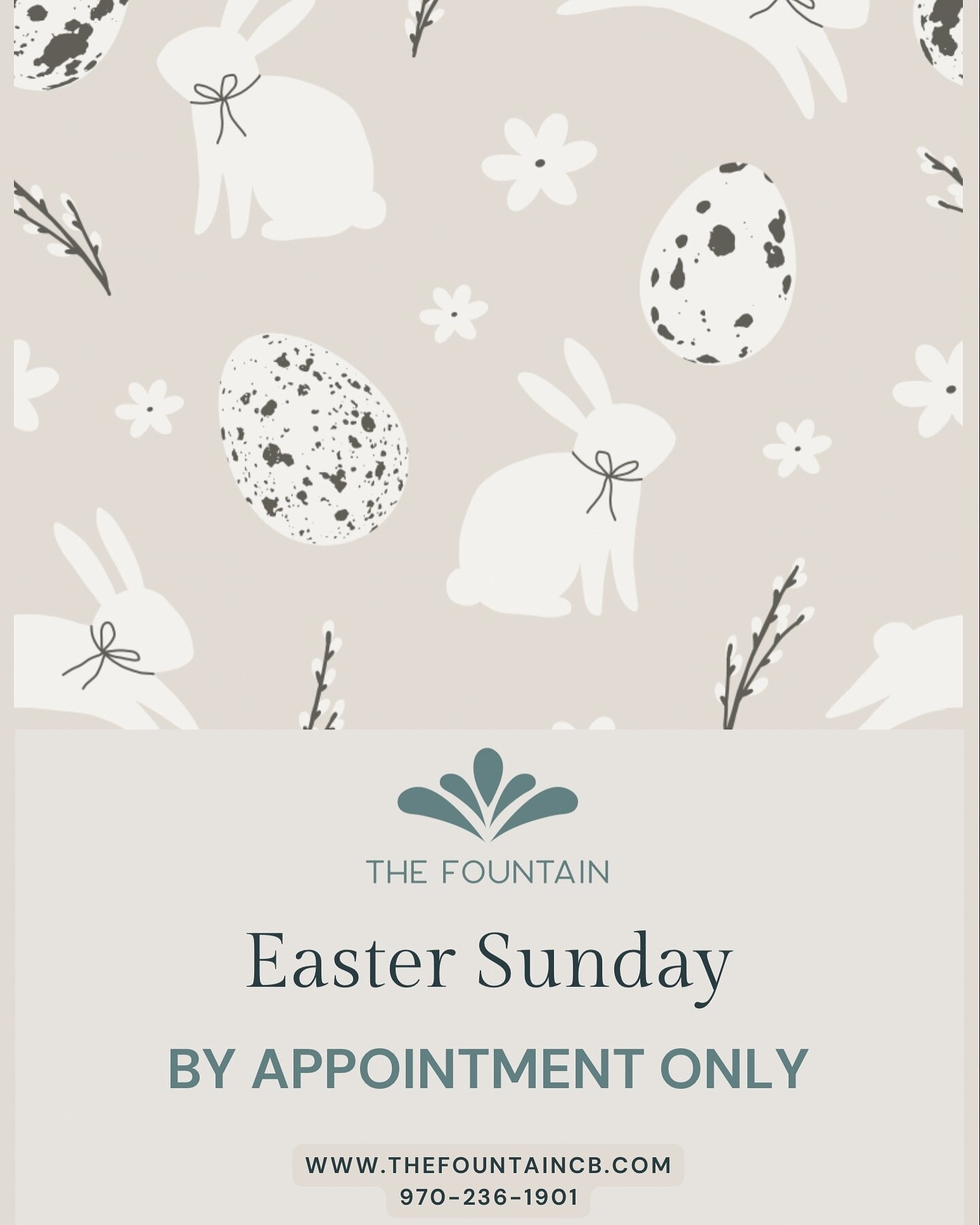 Happy Easter! Today we are providing services by appointment only, enjoy your holiday! 🐰🐣💐

#ivtherapy #crestedbutte #colorado #wellness #easter #hydration #iv