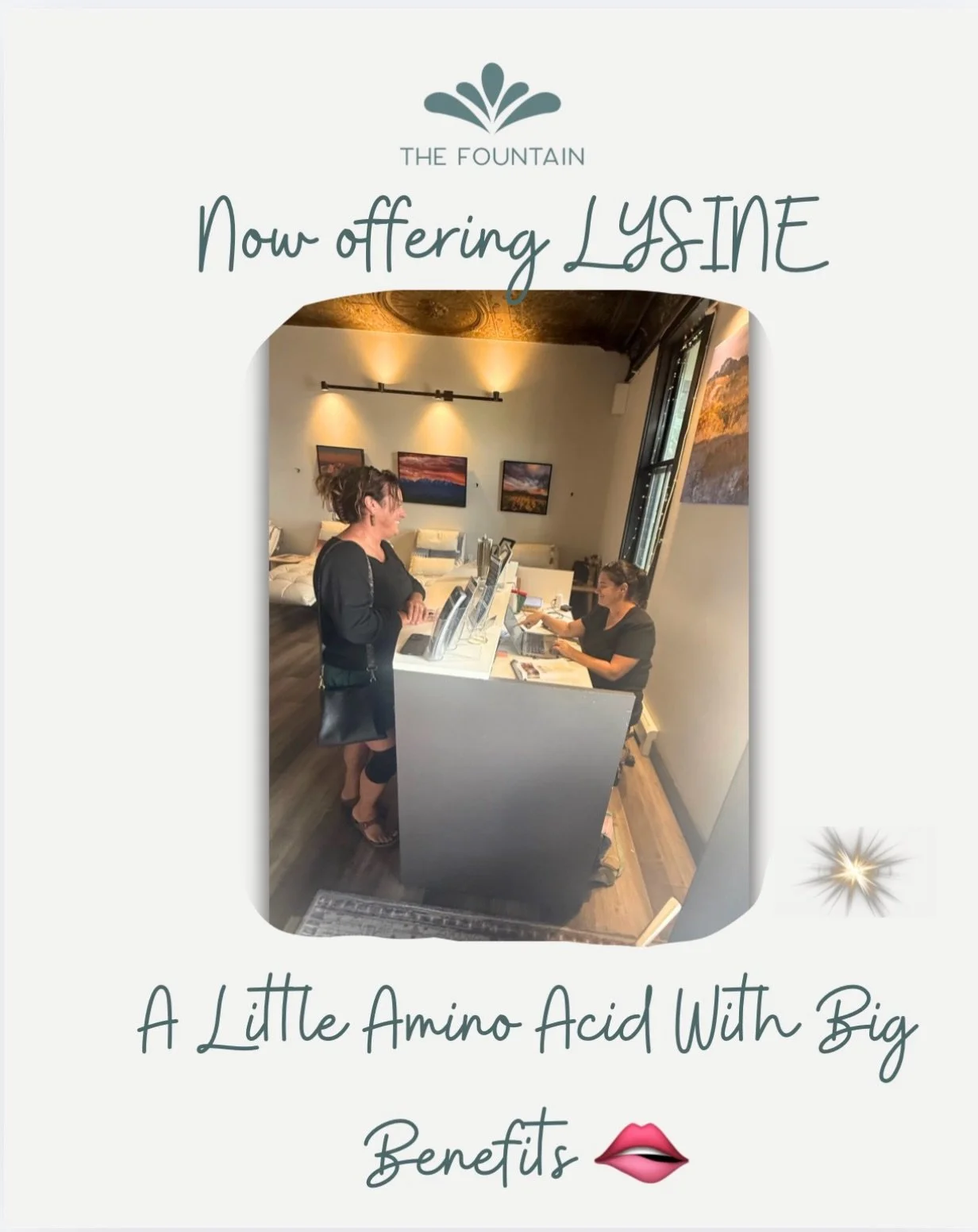 Lysine is an essential amino acid, meaning your body doesn&rsquo;t make it on its own, so you need to get it through food or supplementation.

Lysine plays a role in:
&bull; Supporting immune function
&bull; Collagen production and healthy skin
&bull