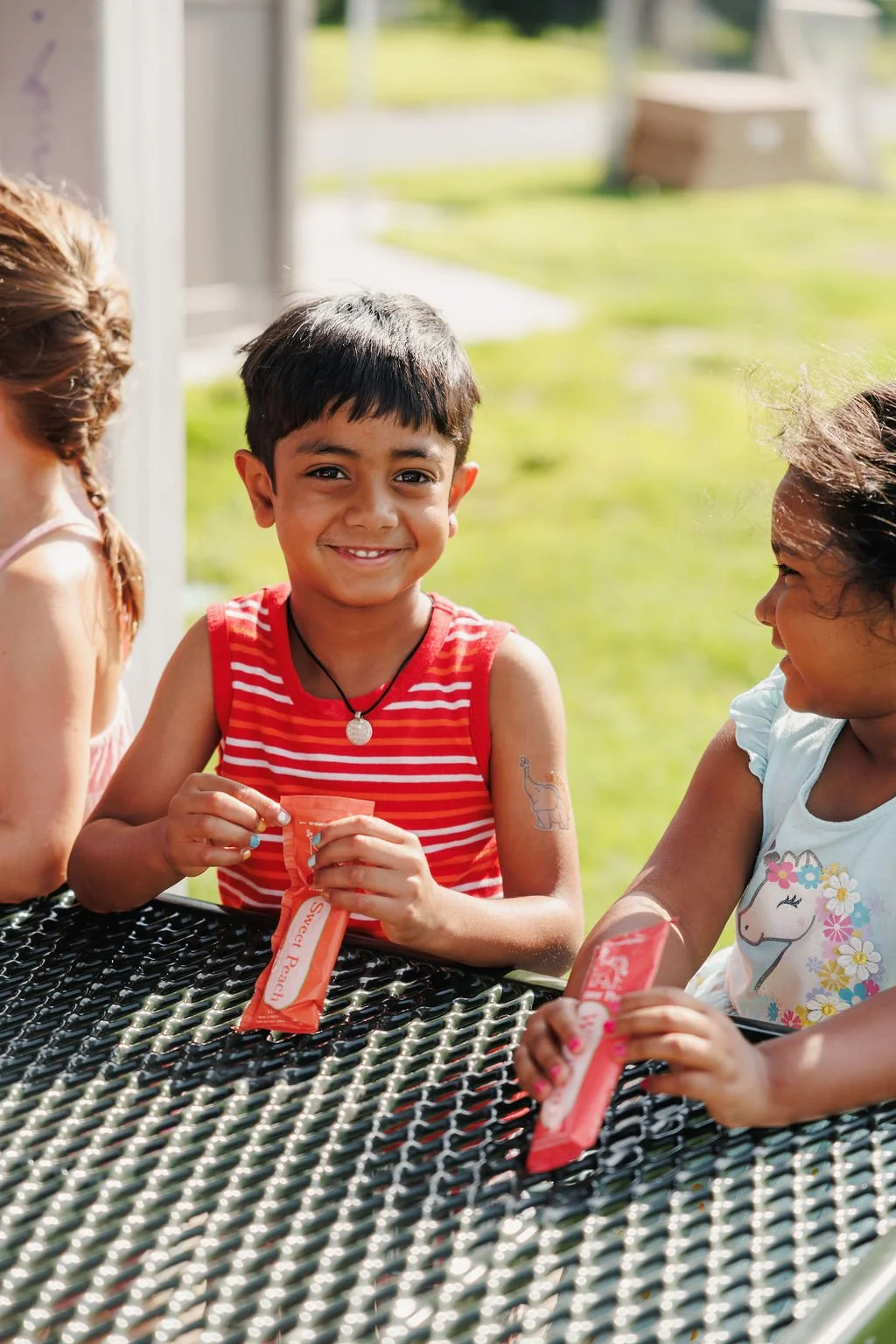 Lifestyle product photography for a popsicle brand