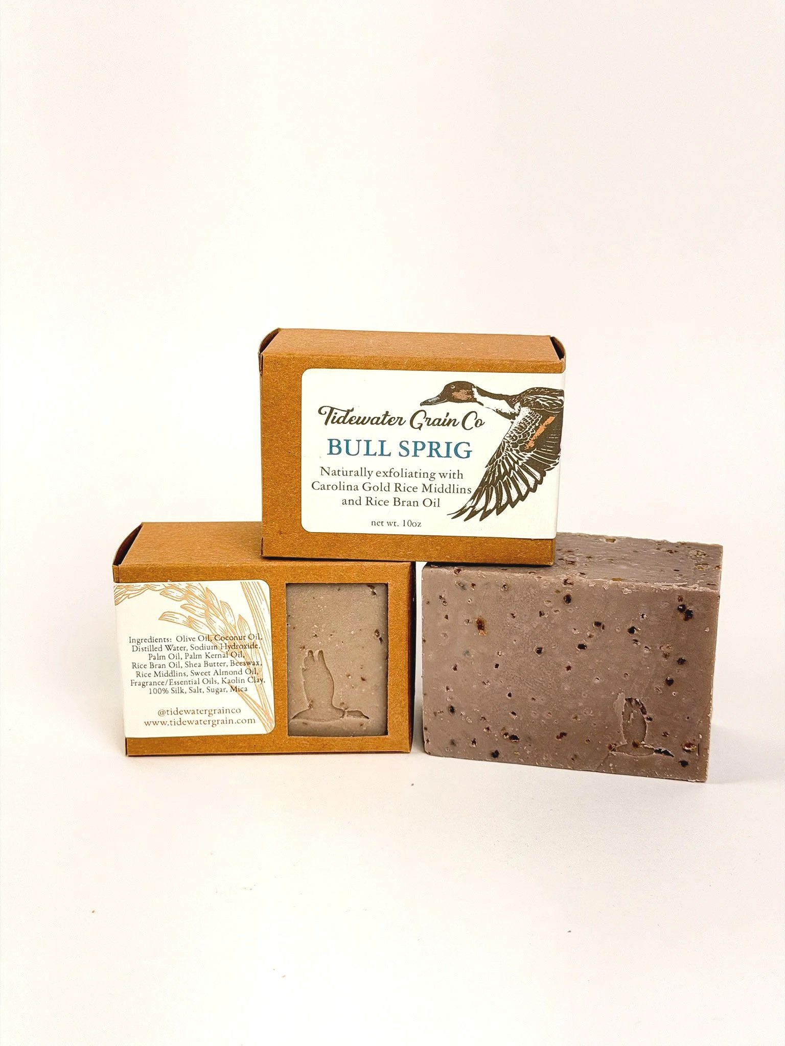 Tidewater Grain Rice Soap Bars