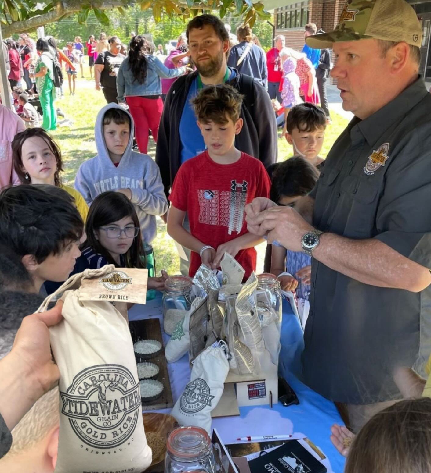 Thanks so much to Craven County Schools for bringing our Tidewater Grain Company Carolina Gold Rice to the table and for featuring us on your school lunch menus and as a part of your April 25 Farm Expo during this year&rsquo;s annual North Carolina F
