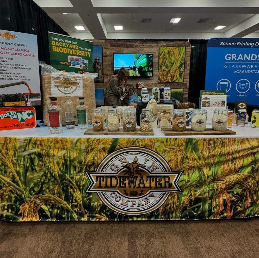More from our friends at Carolina Malt House on last weeks NC Brewers Guild Conference&hellip; 

Reposted &bull; @carolinamalthouse 
It was awesome seeing our partner @tidewatergrainco at the NC Craft Brewers Conference last week! 

From the coast of
