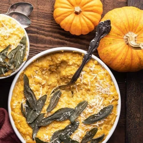 Baked Pumpkin Risotto