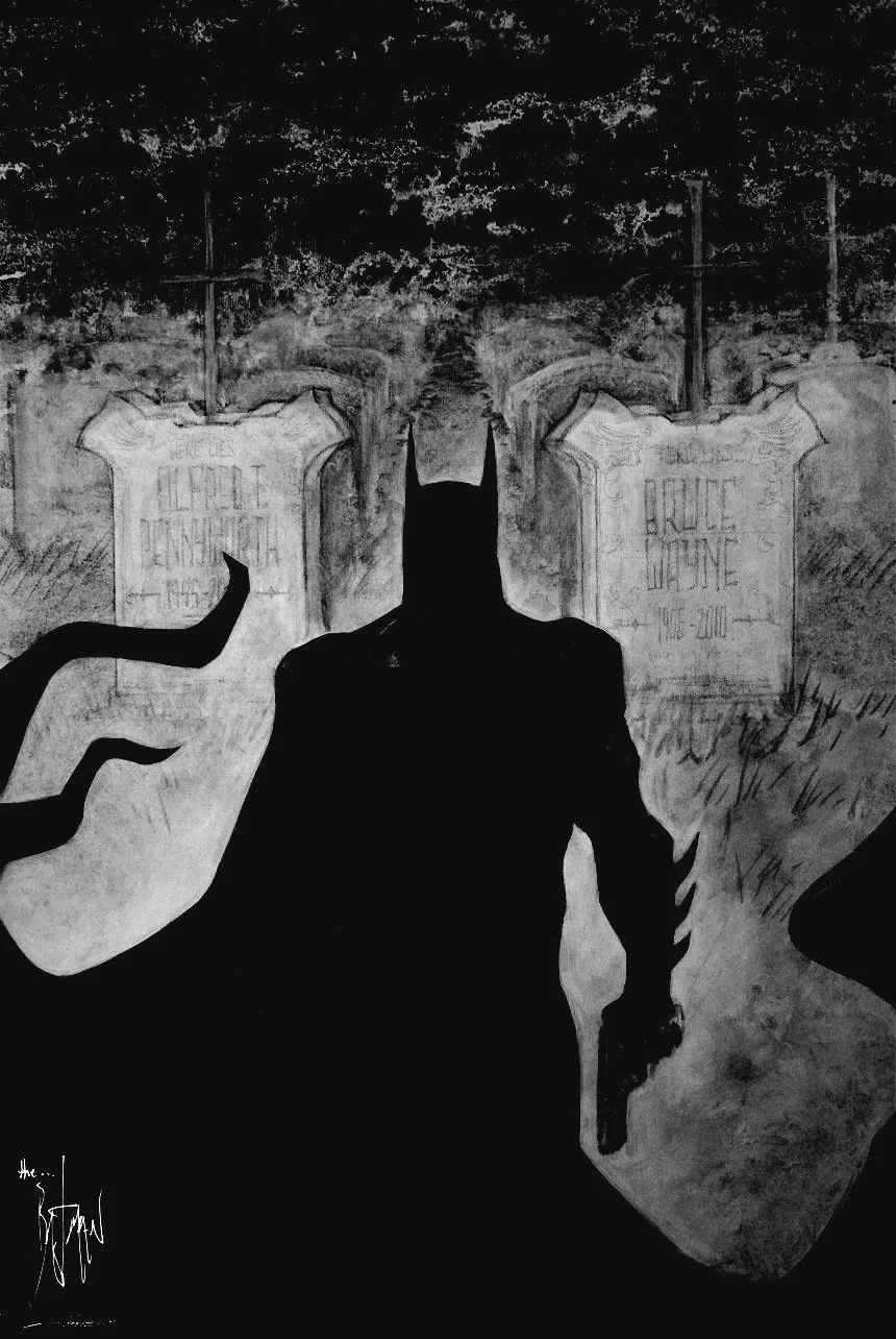 Batman Painting - Acrylic 