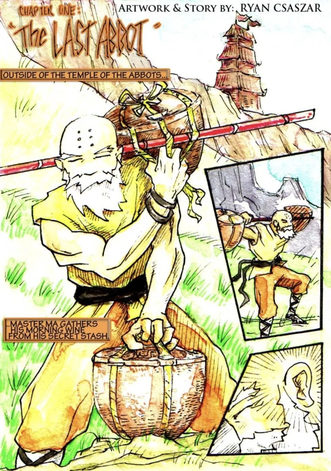 FROG Issue 1 p1 full water color