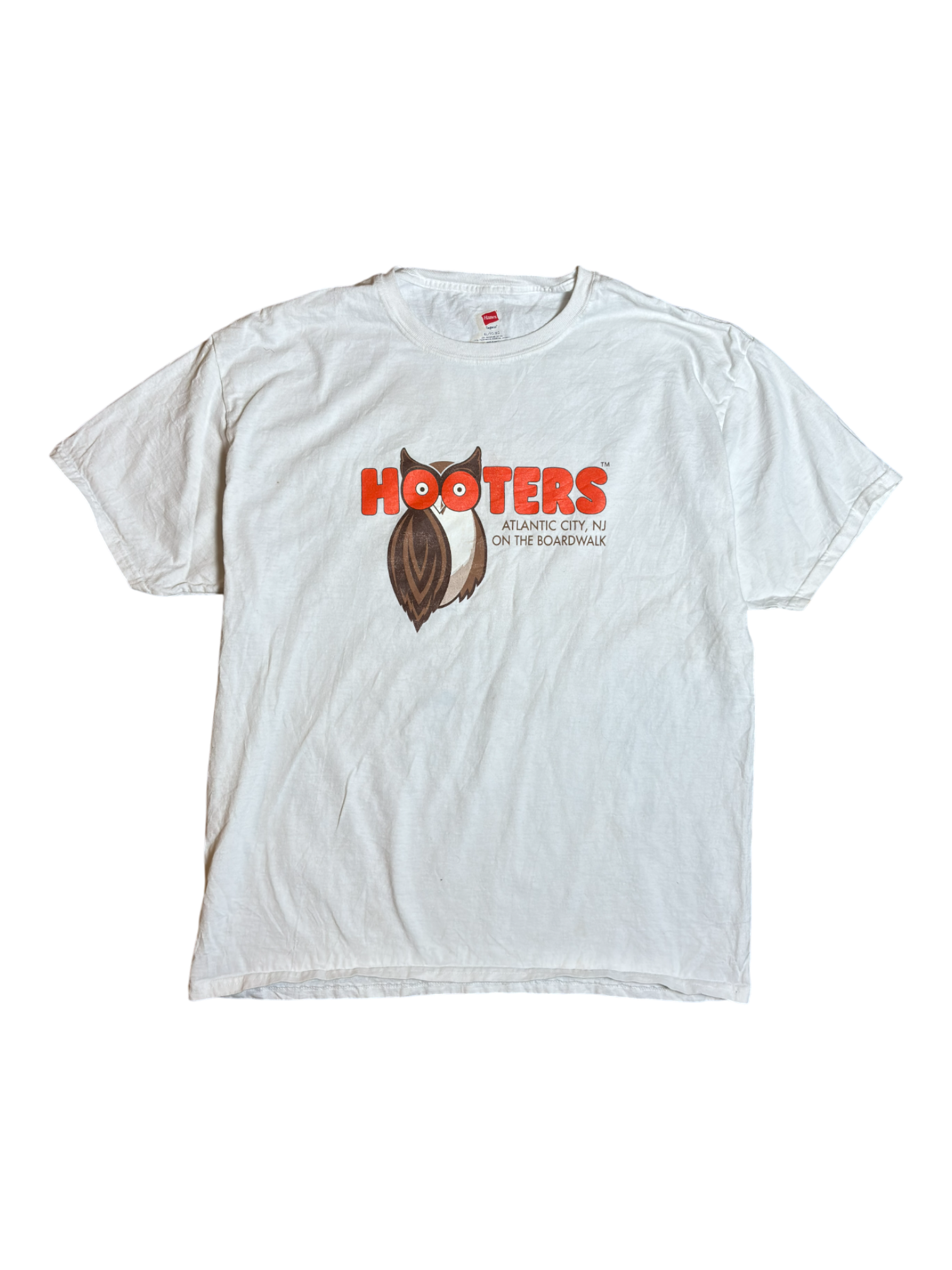 00s Hooters Atlantic City New Jersey Tee / L