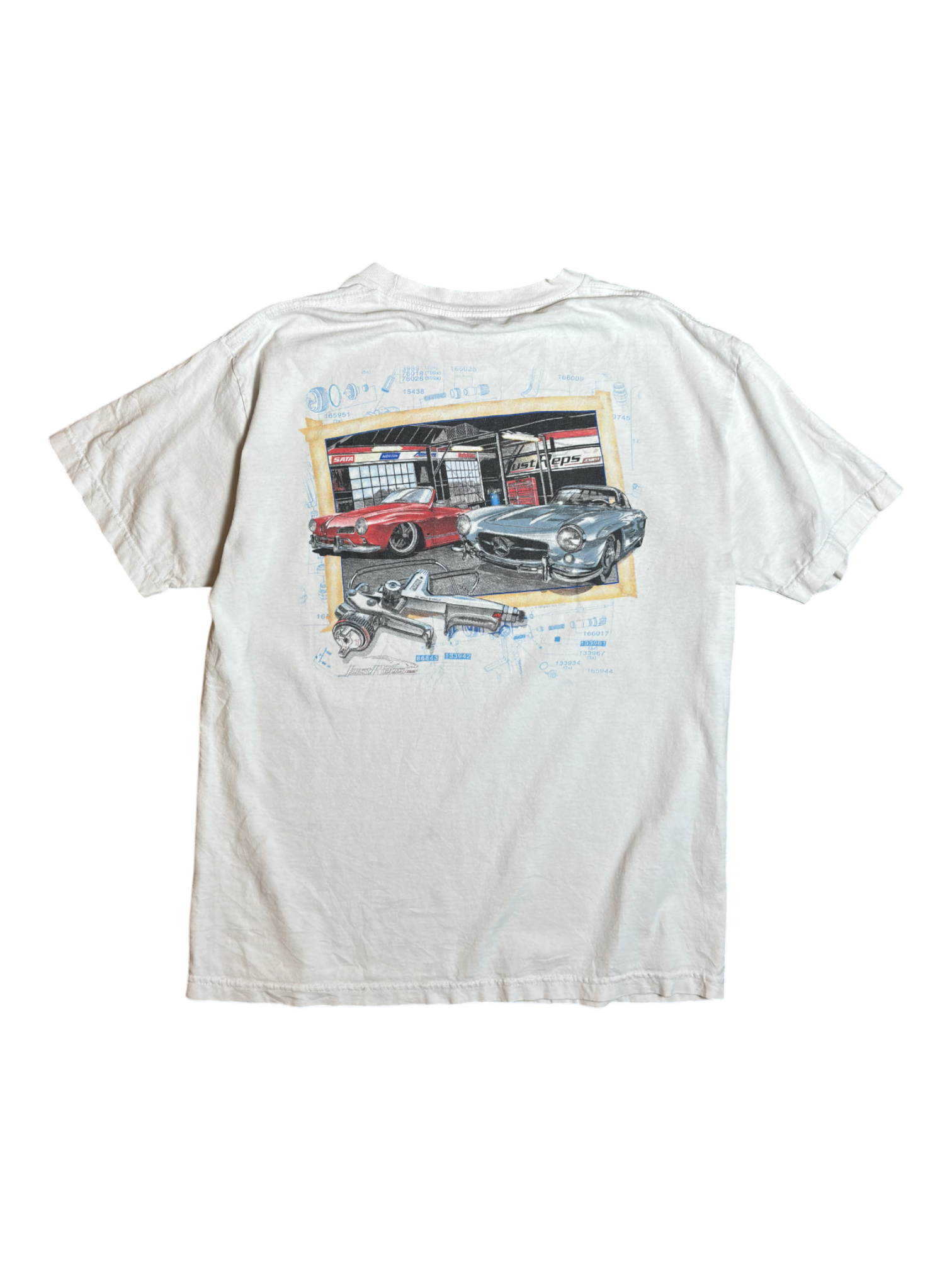 90s Caruk and Associates Mercedes SL Class Tee / L