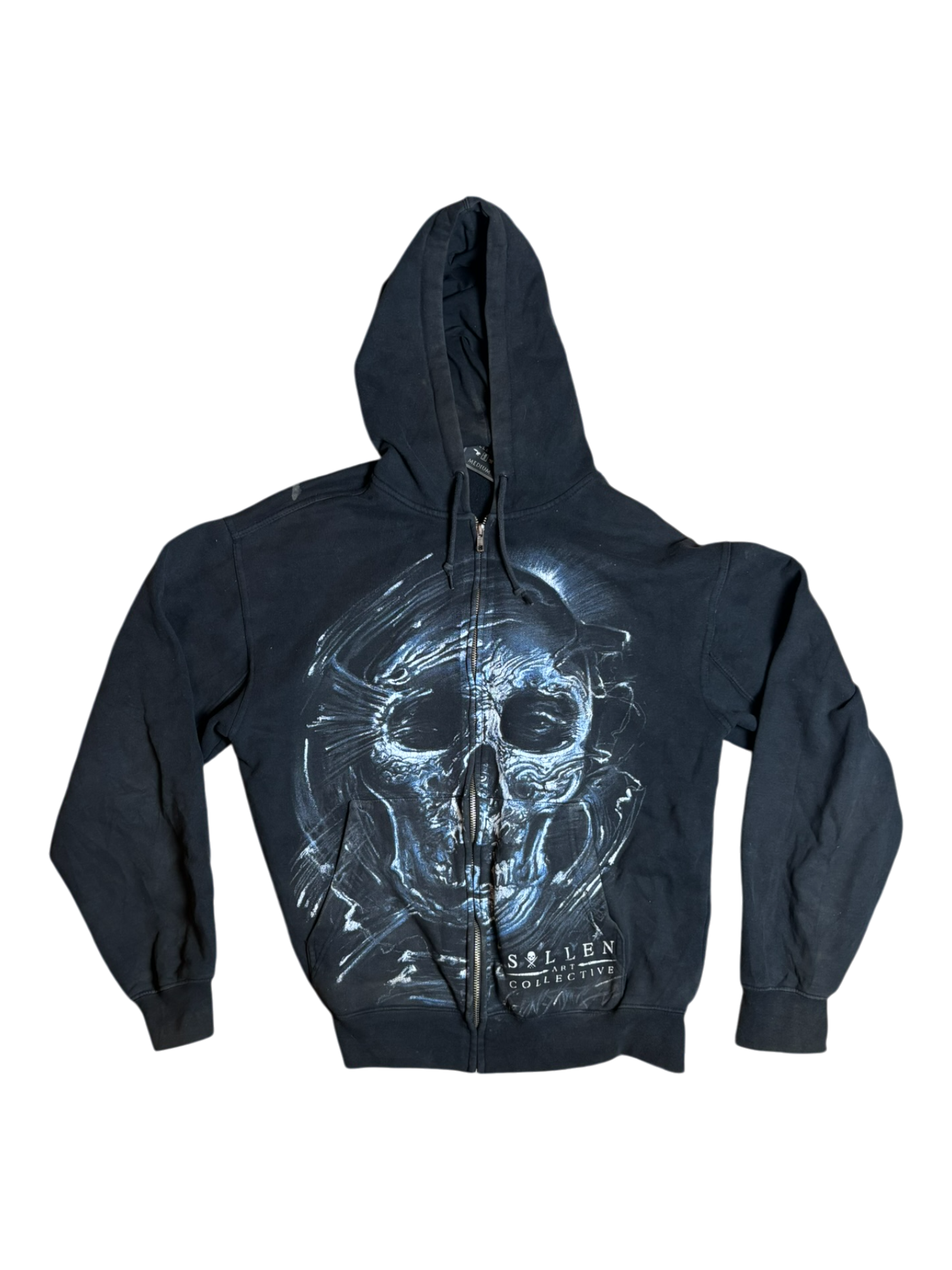 00s Sullen Art Collective Zip Up Black / M
