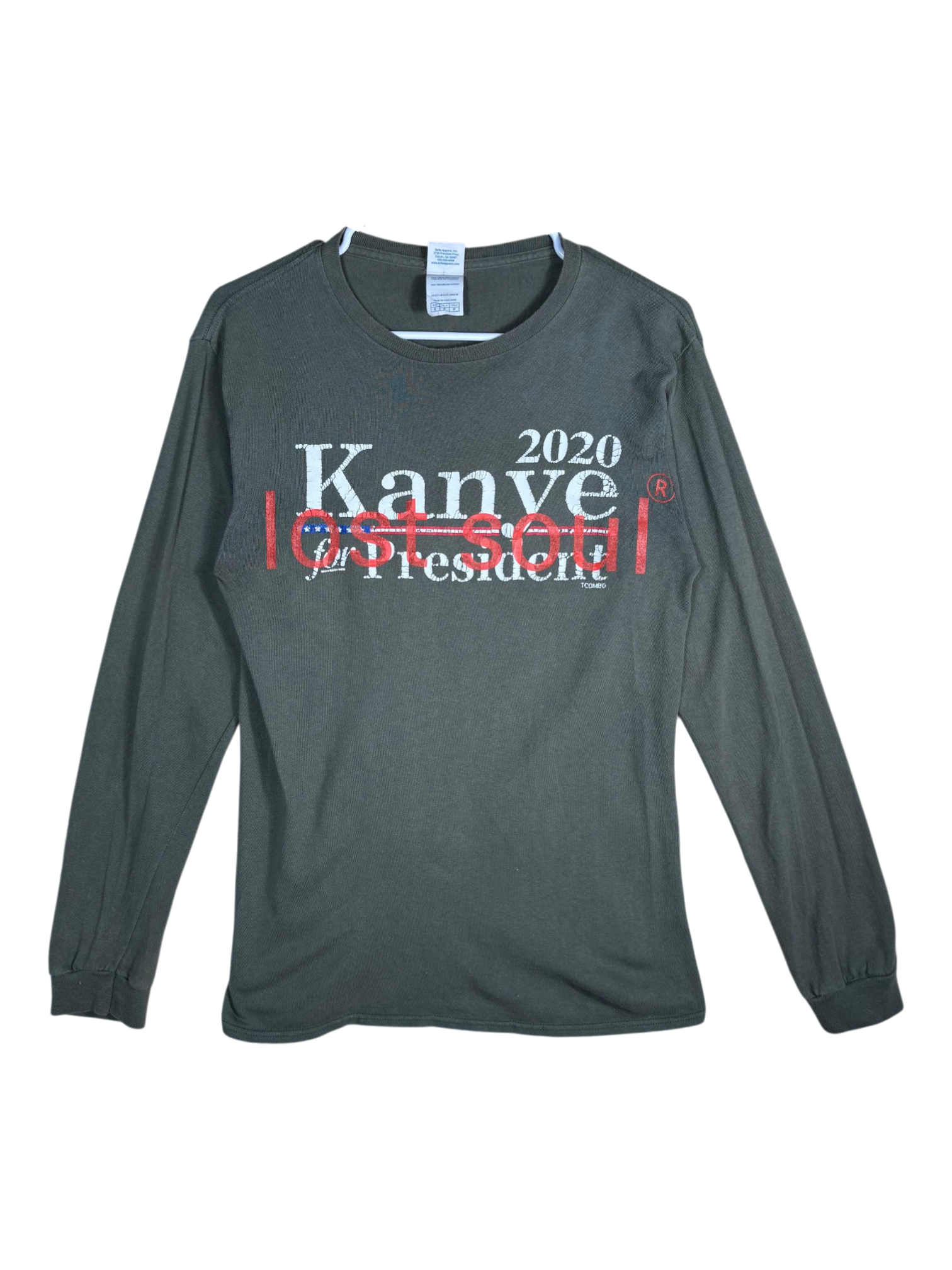 lost soul® 2020 kanye for president longsleeve / MEDIUM
