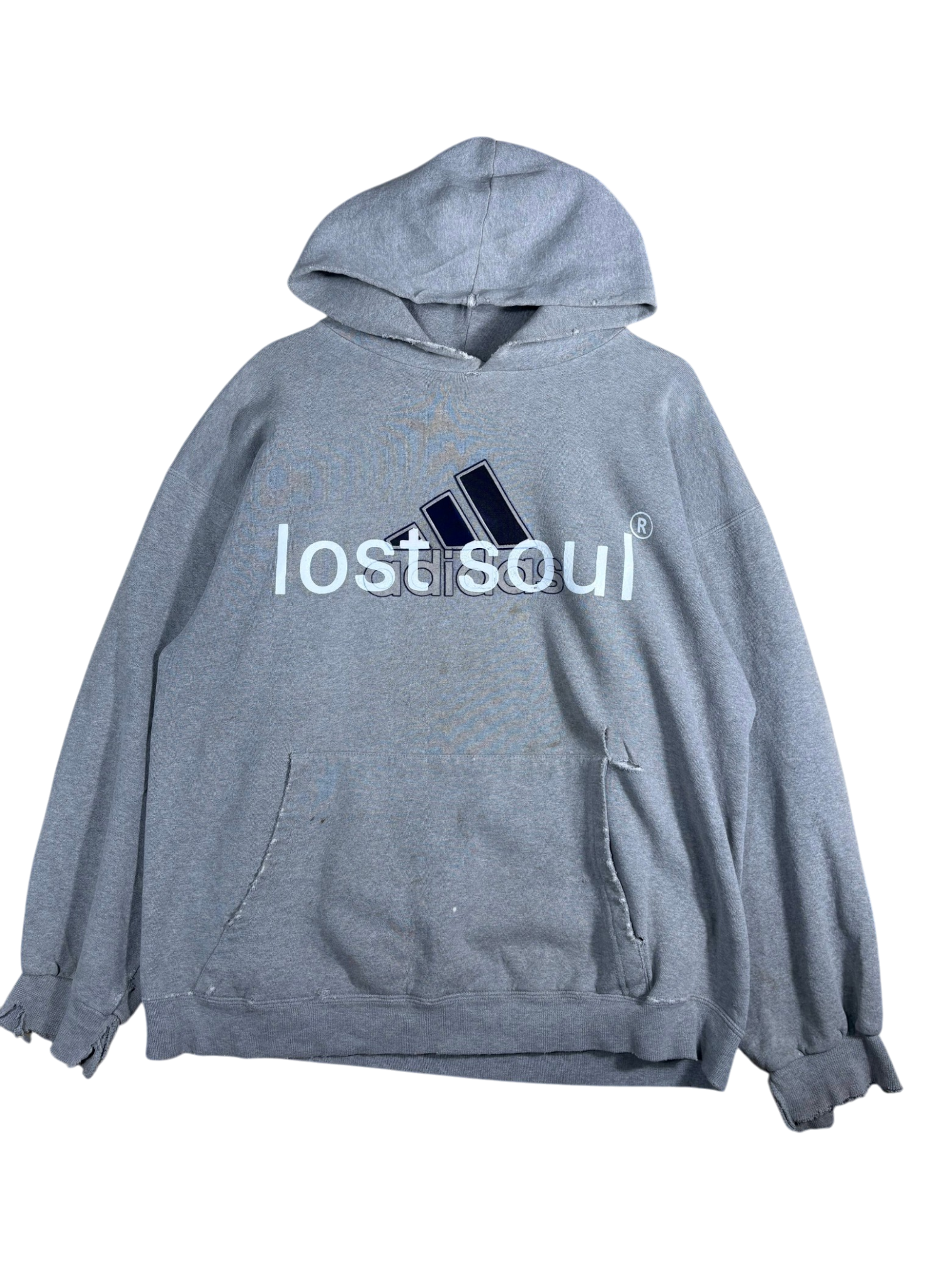lost soul® 2000s adidas hoodie / MEDIUM