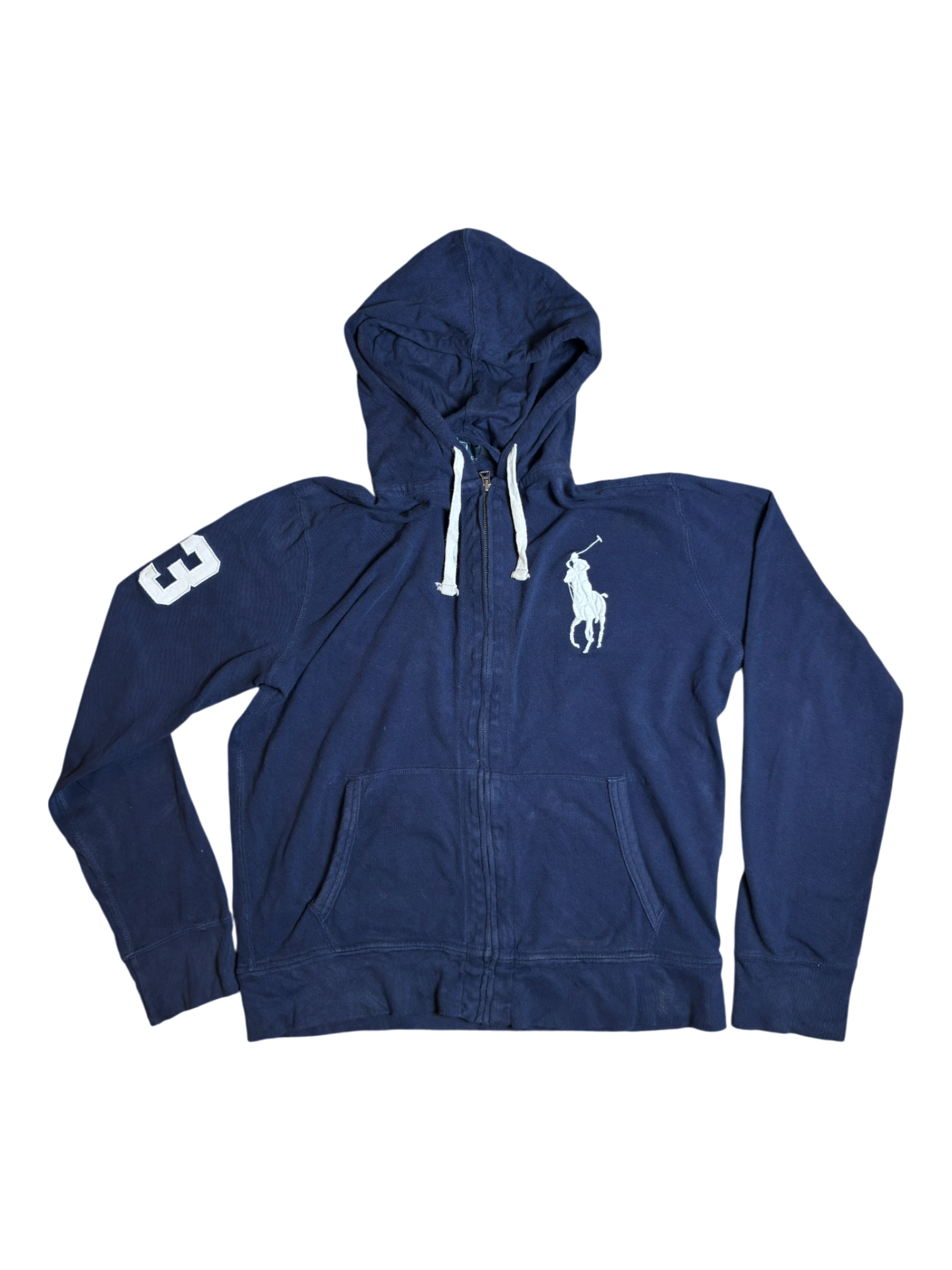 00s Big Pony Polo Zip Up  / L