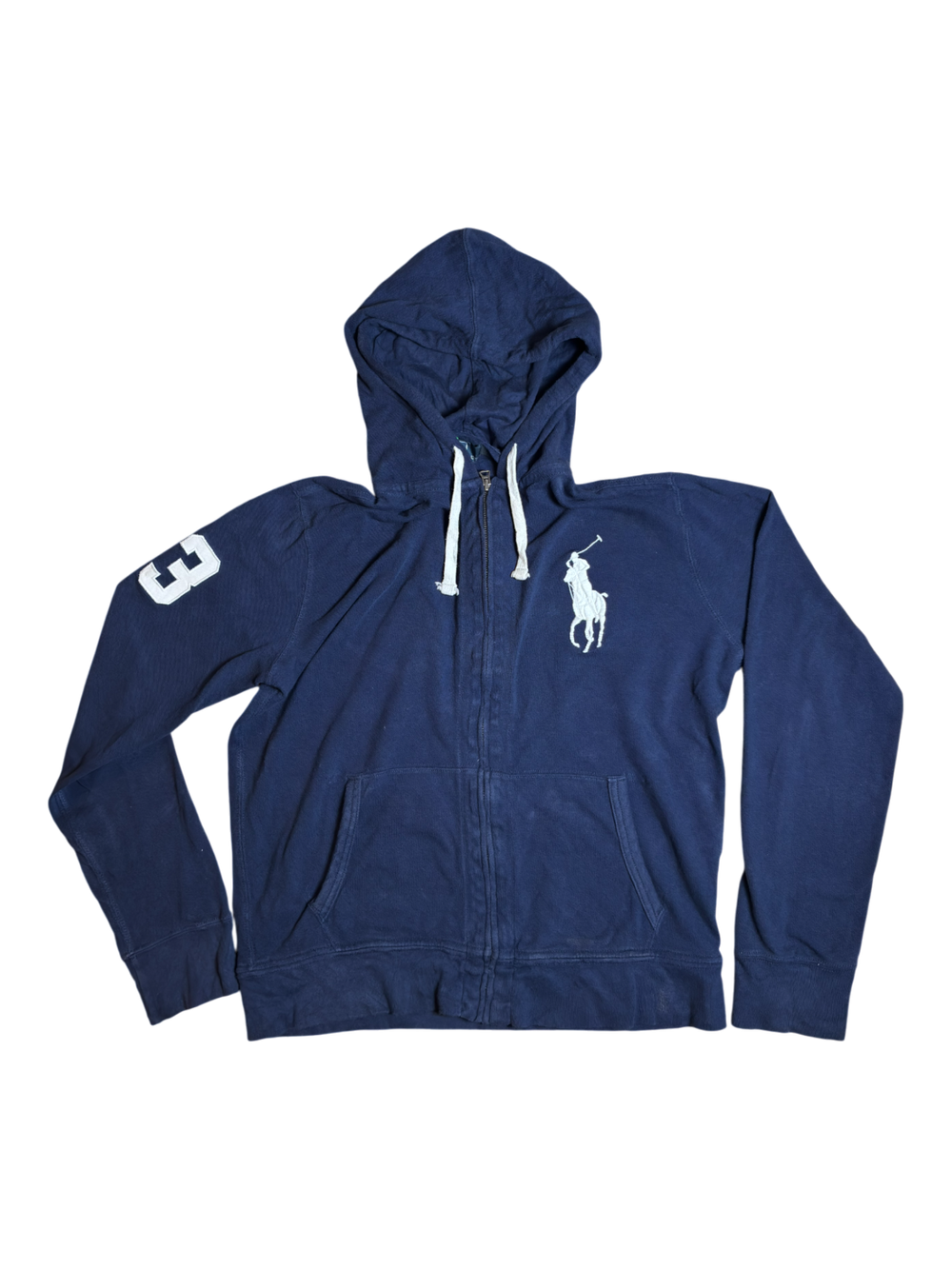 00s Big Pony Polo Zip Up / L — lostsouls