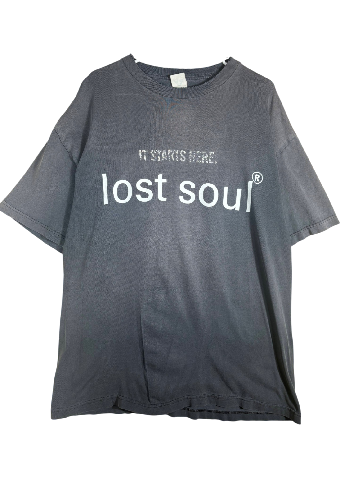 lost soul® 90s it starts here tee / MEDIUM