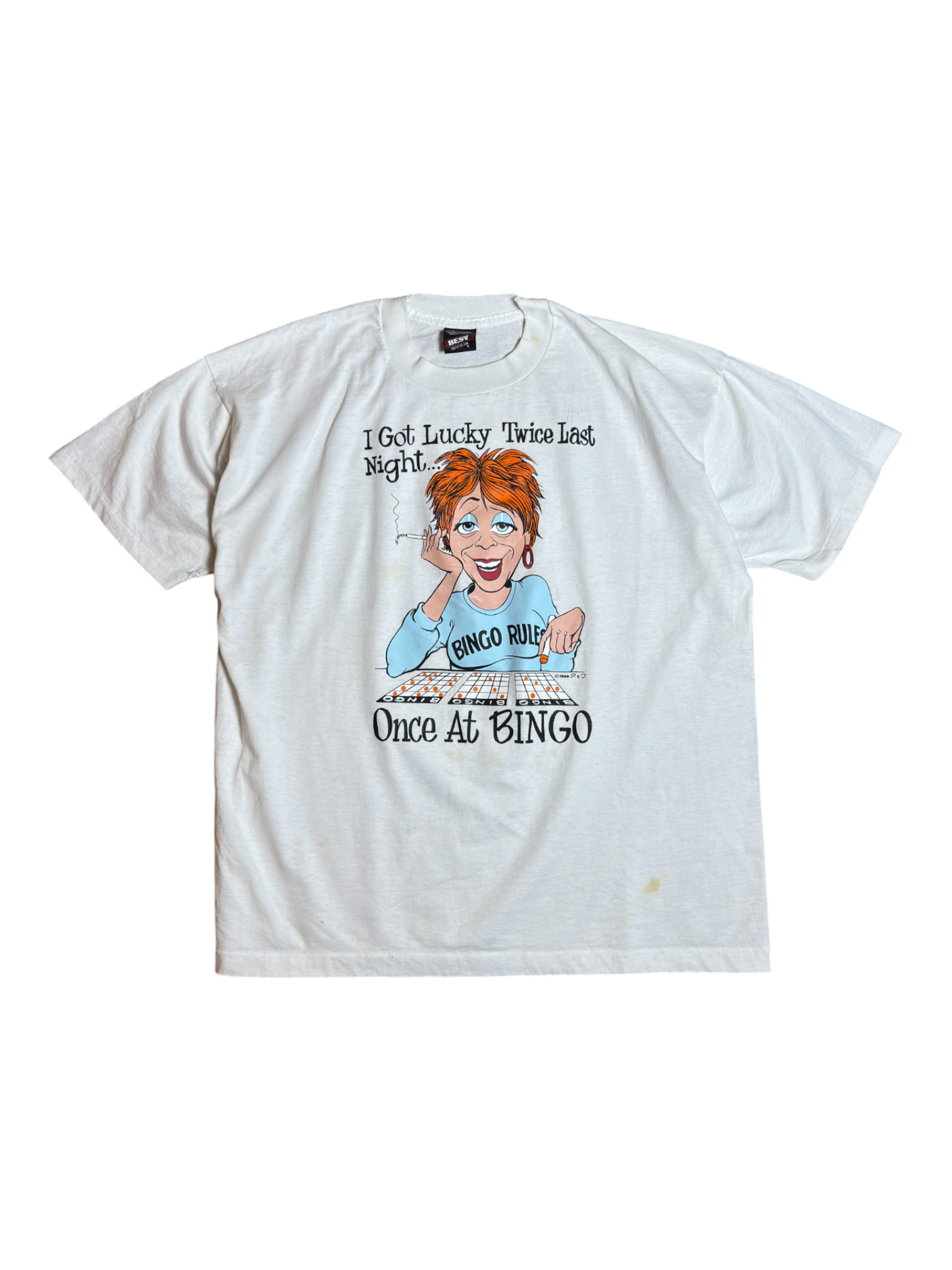 90s Bingo Rules Tee / L