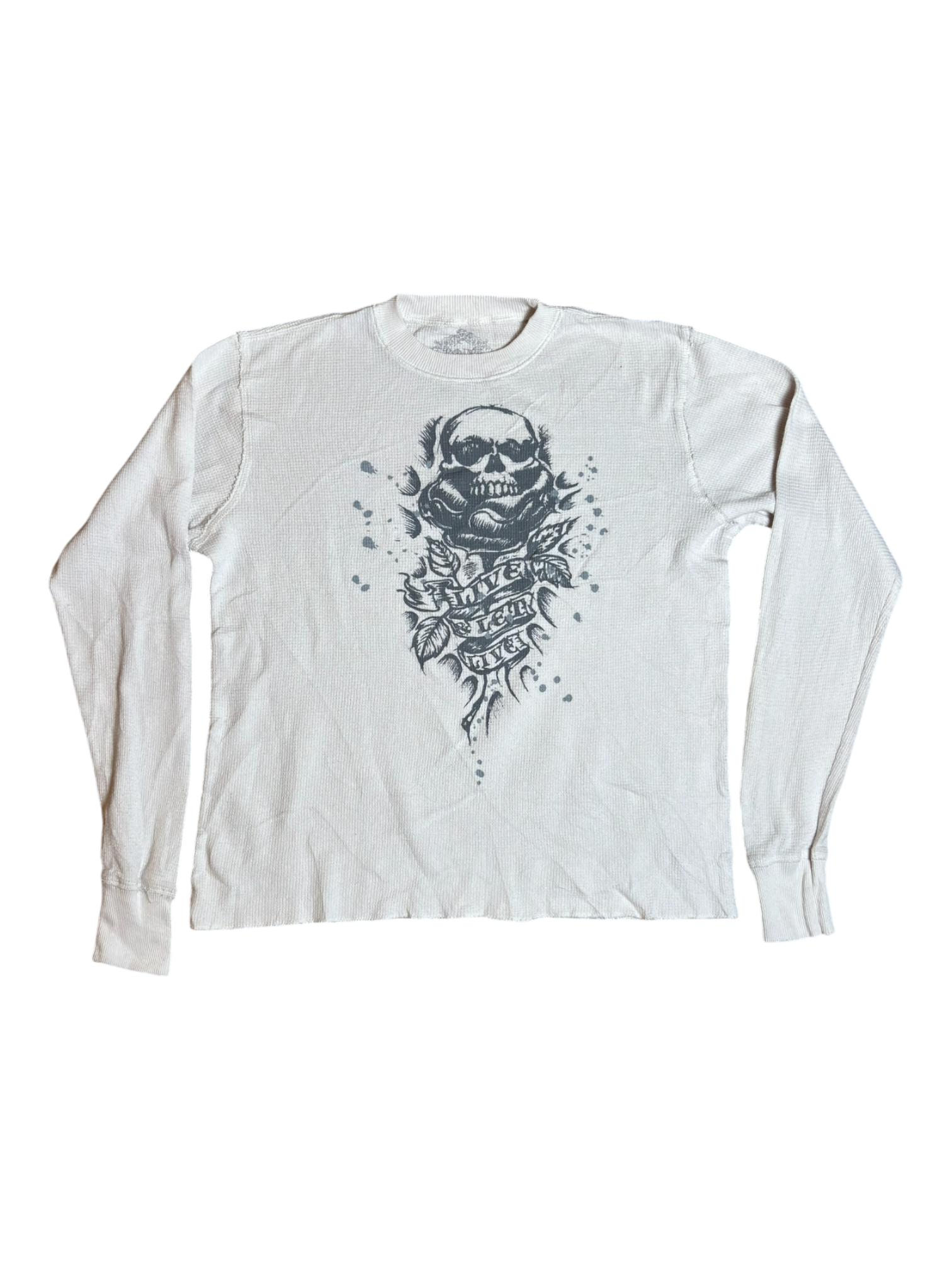 2010s Live let Live White Thermal / M
