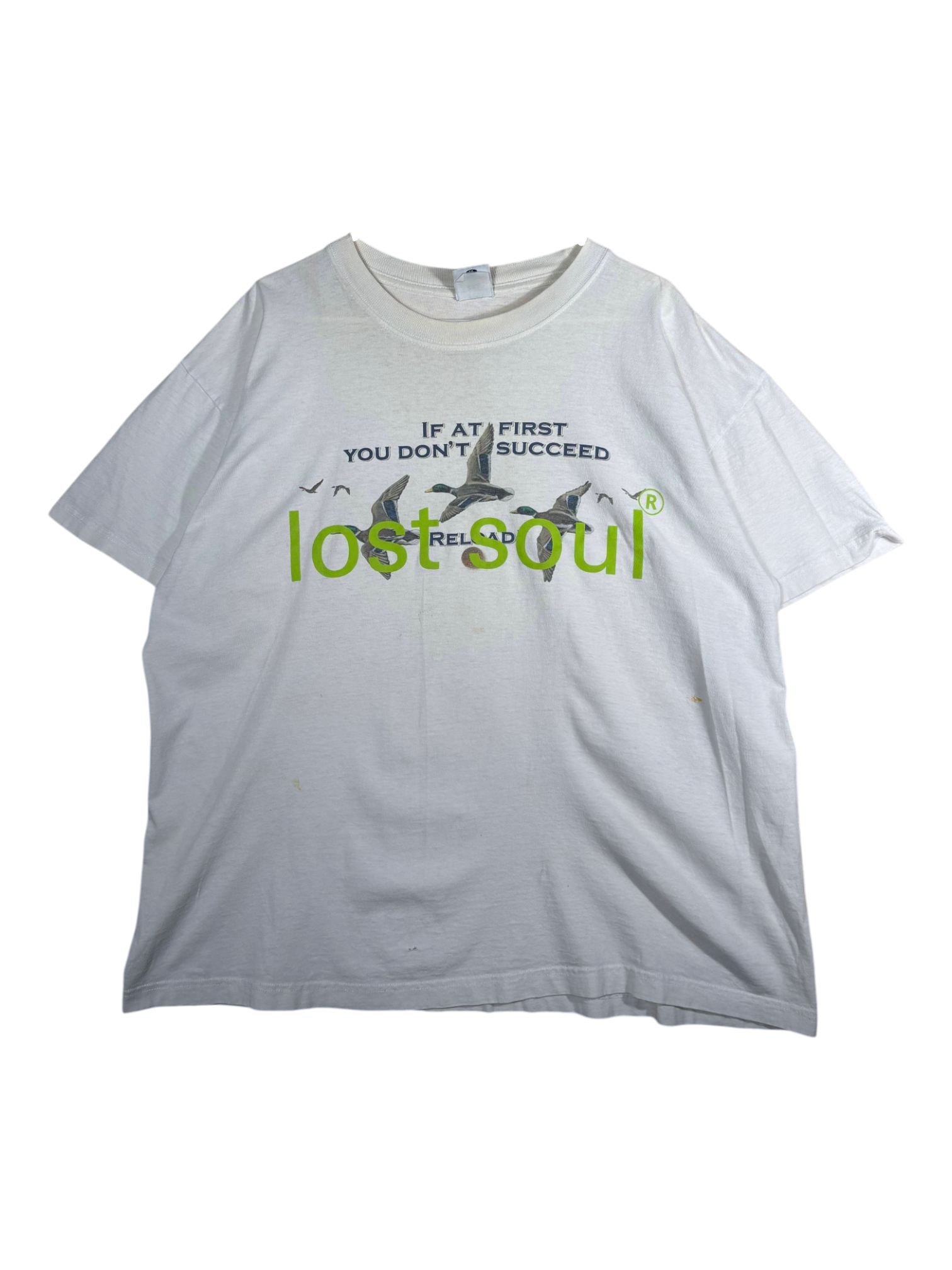 lost soul® if at first you don't succeed  tee / MEDIUM