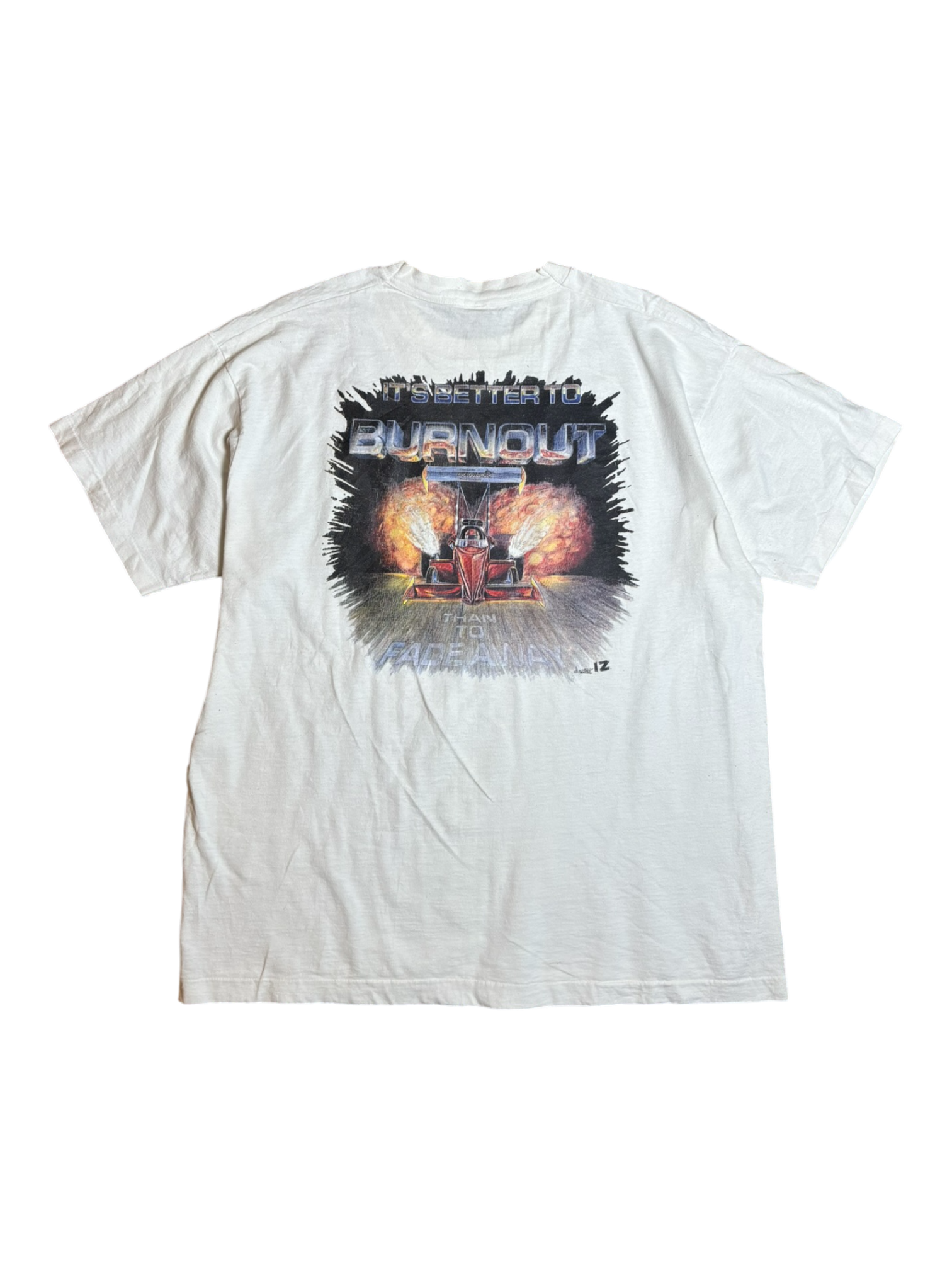 90s Calgary Drag Racing Tee / L