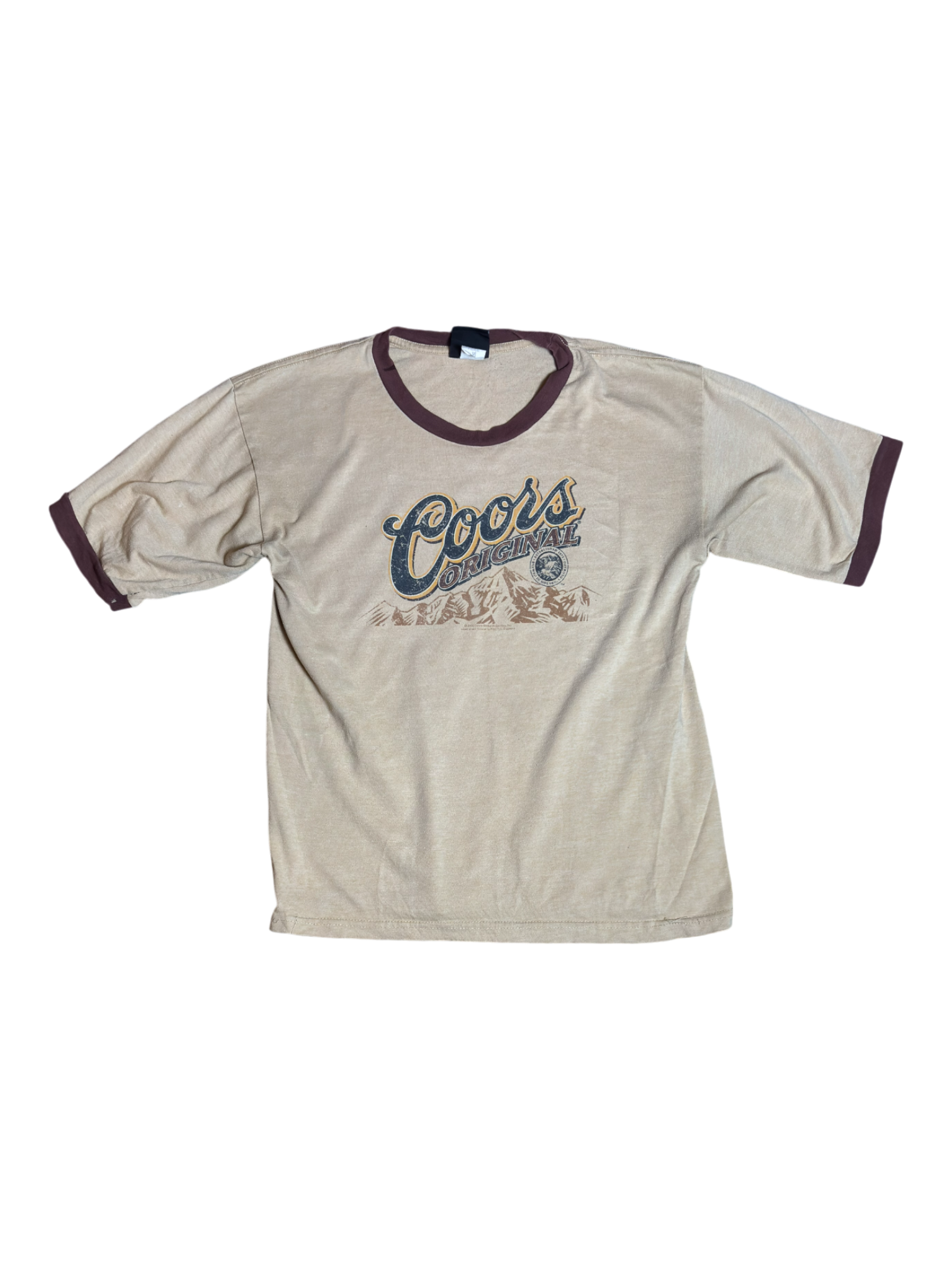 00s Coors original Ringer Tee / M