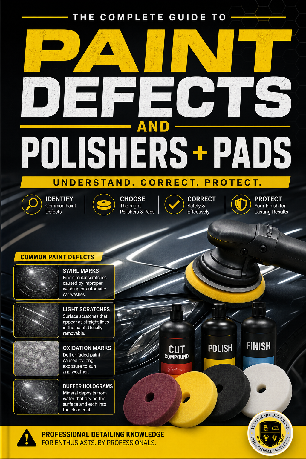 The Complete Guide To Paint Defects and Polishers + Pads
