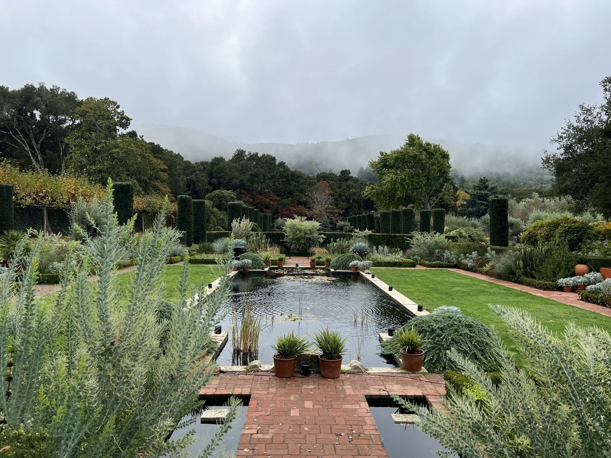 Billington lab enjoys Filoli Gardens 