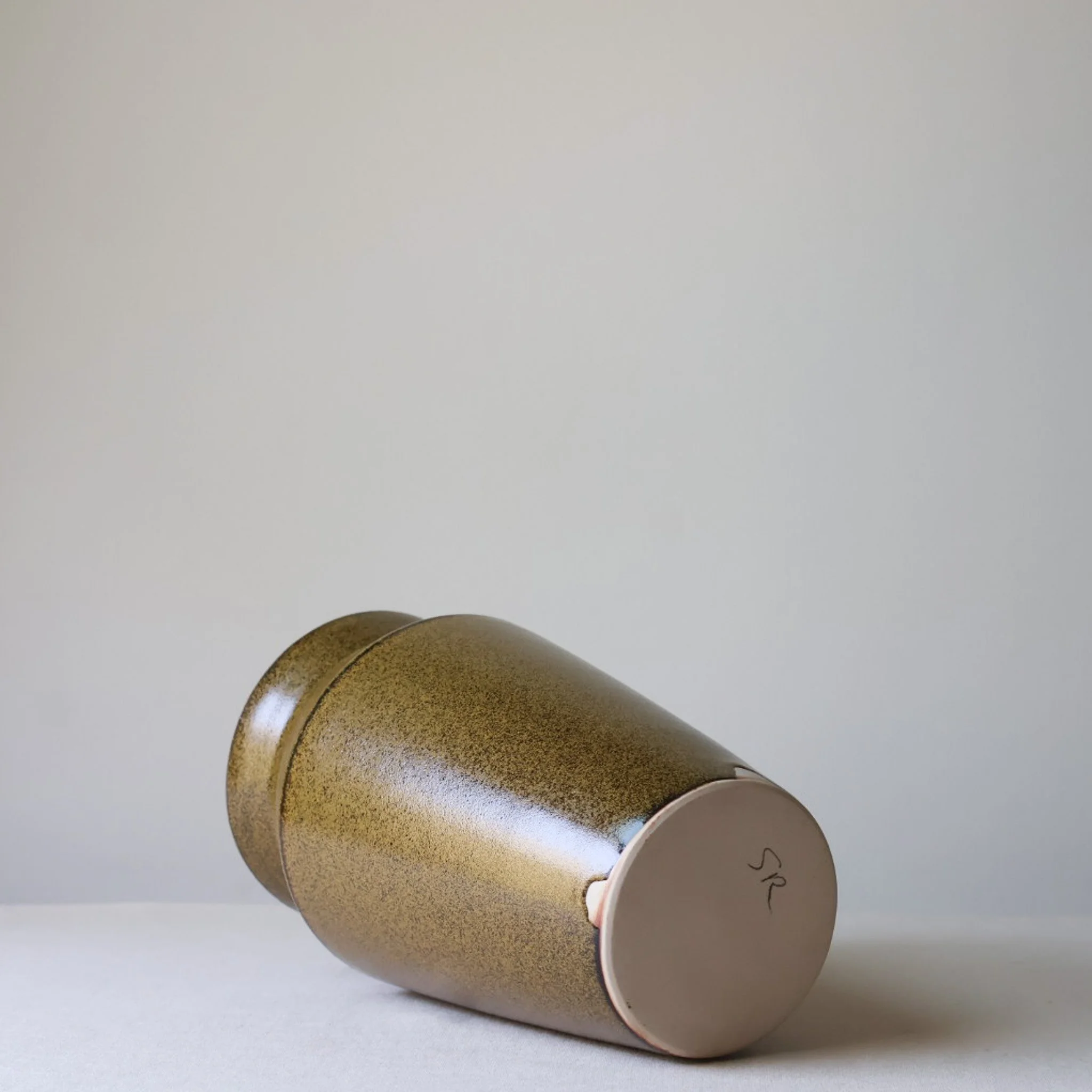 olive-speckle-flared-vase-3.jpg