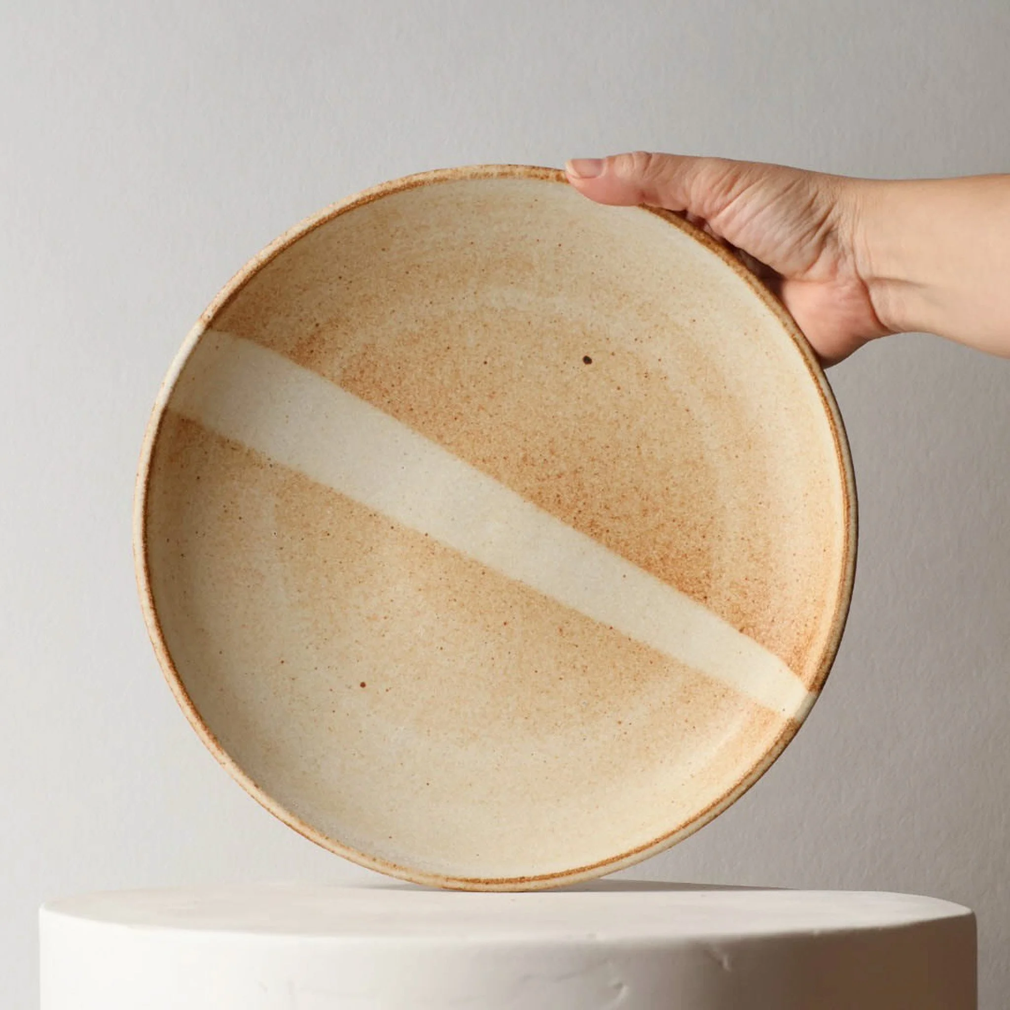 Large Stoneware Serving Bowl - Size 2