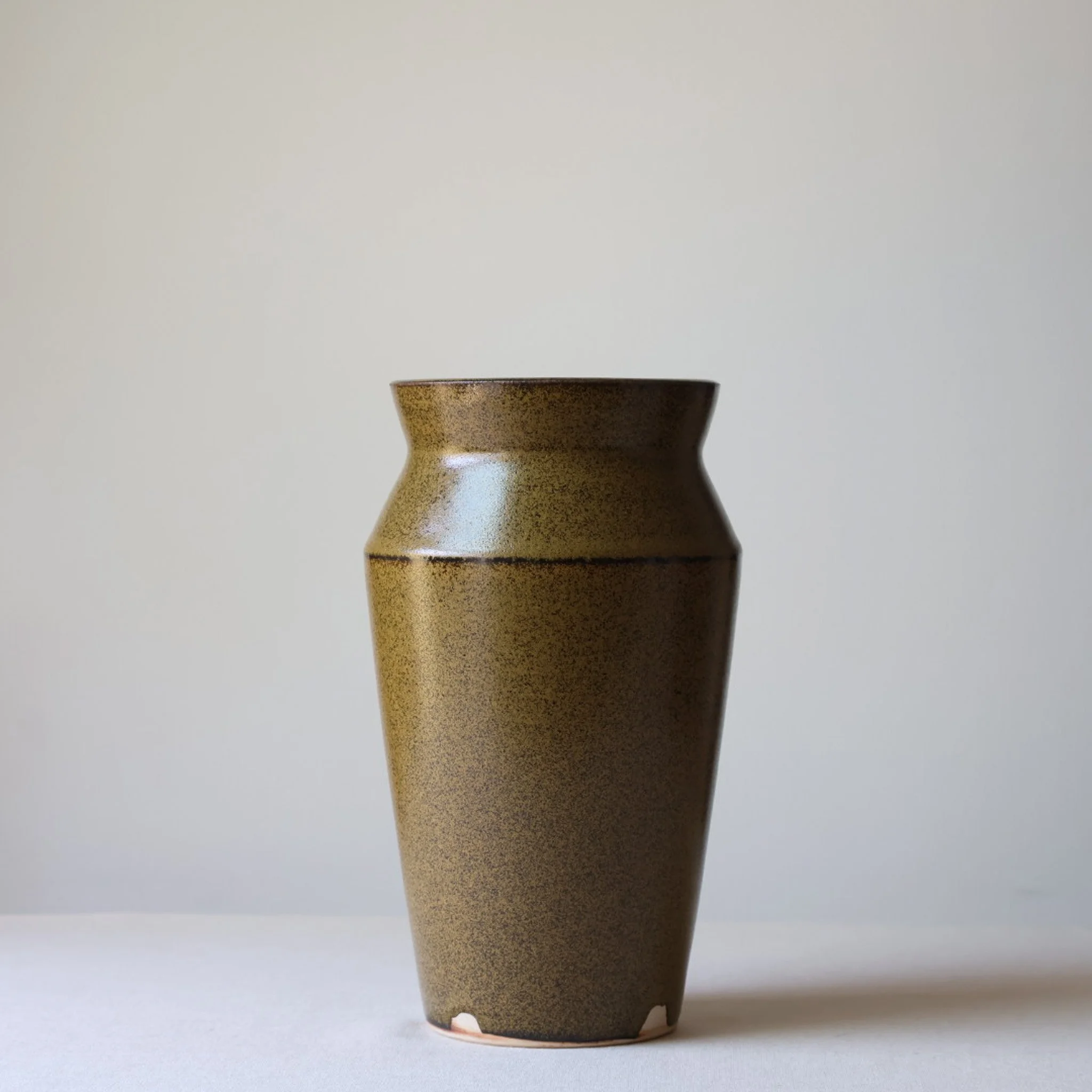 olive-speckle-flared-vase-1.jpg