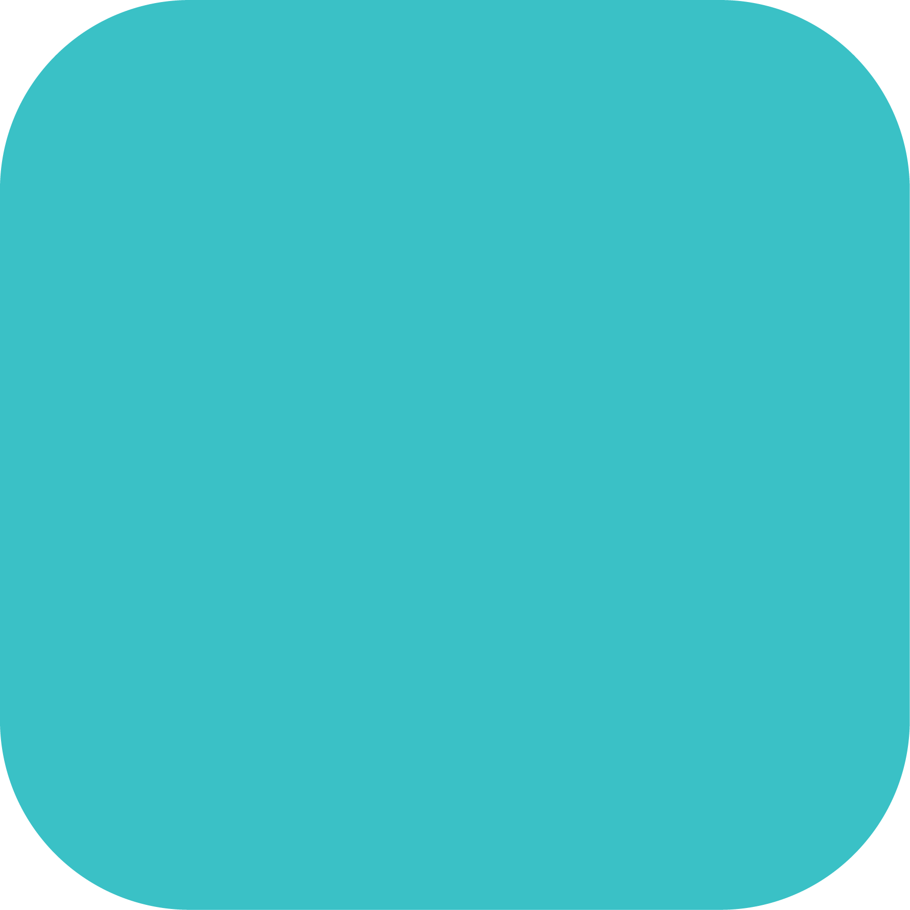 A rounded rectangle shape.